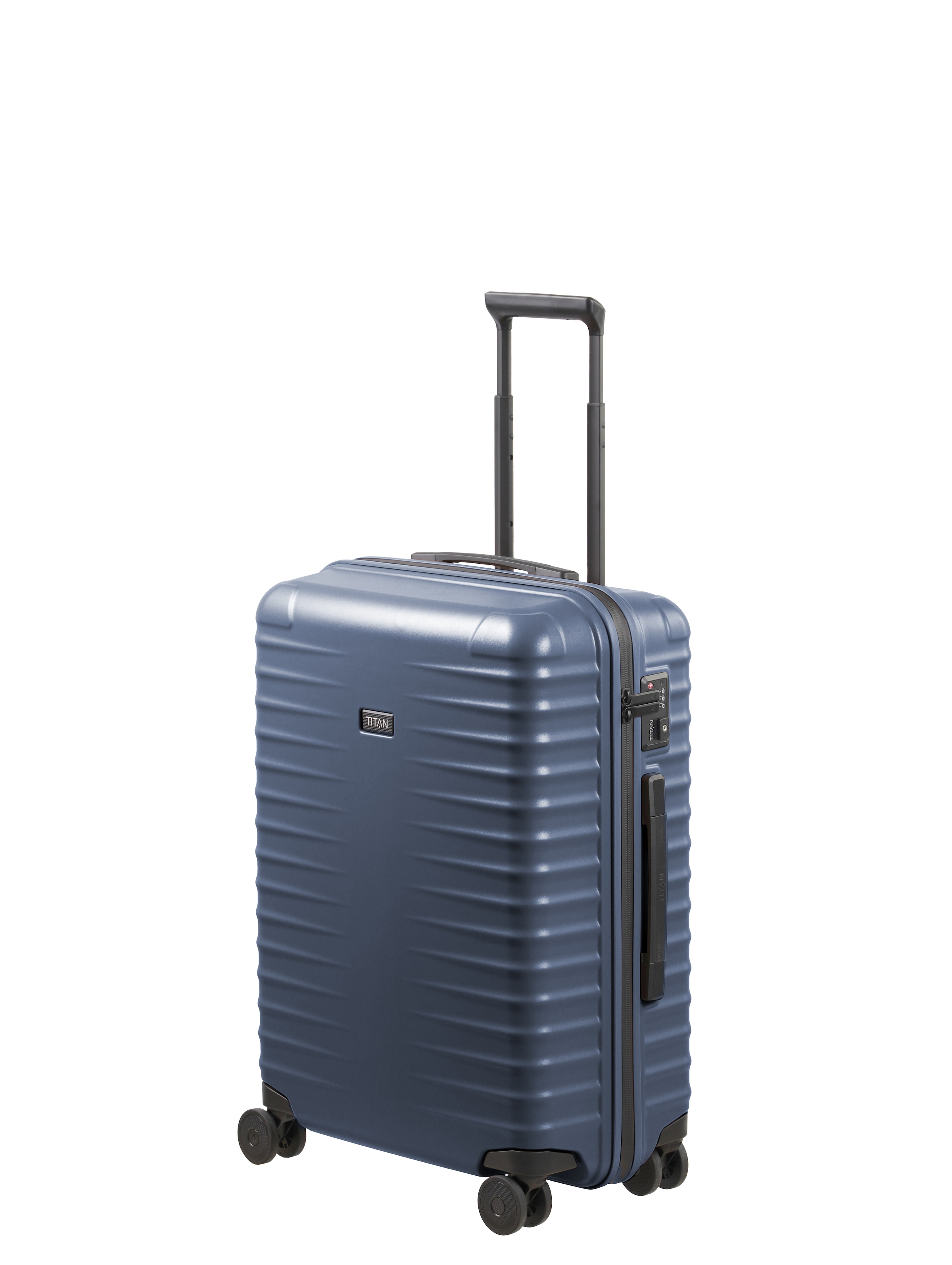 TITAN - Made in Germany Trolley »UPGRADE Koffer Hartschale« 68 l 4 Rollen mit kratzresistenter Oberfläche und cleverer Innenaufteilung Größe M