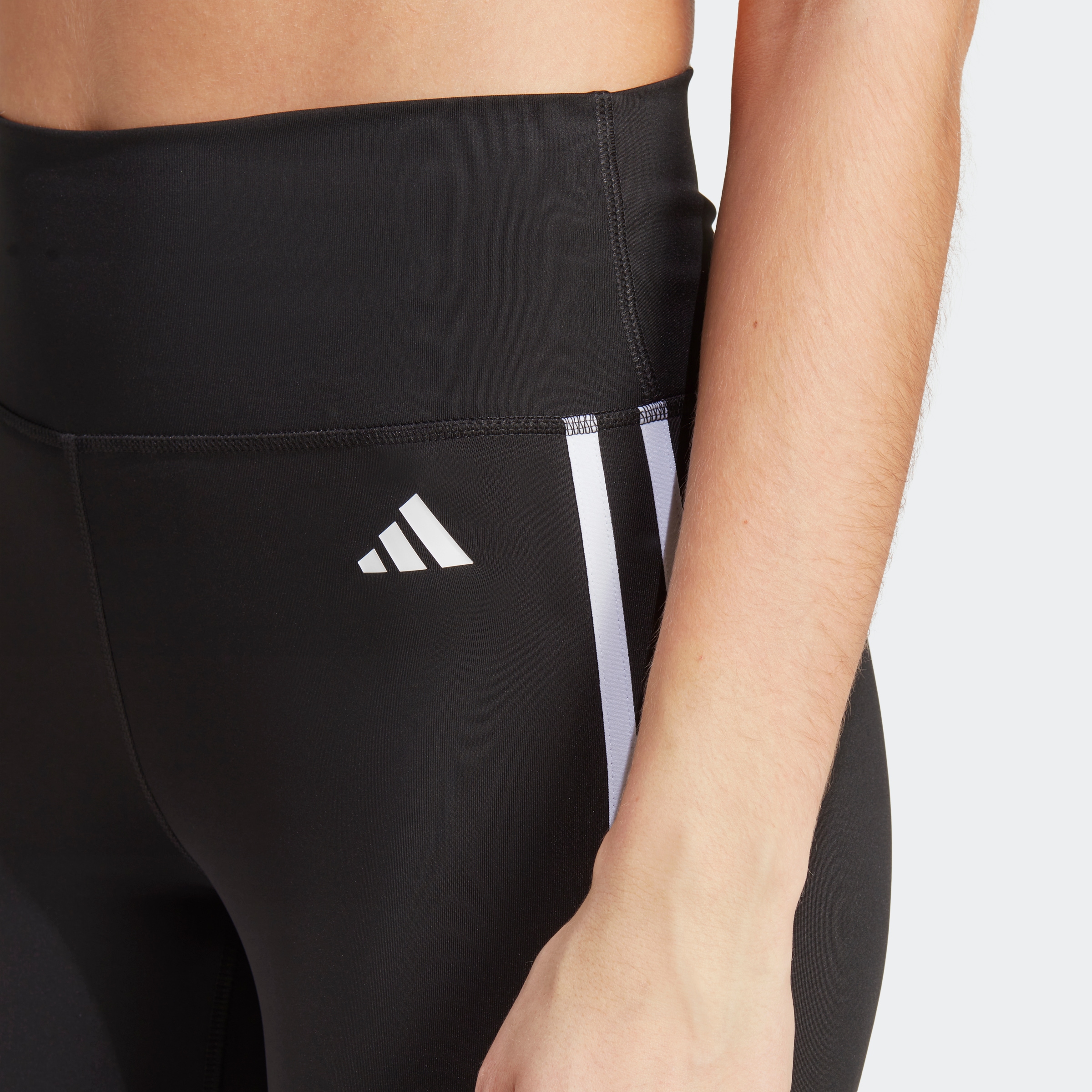 adidas Performance Trainingstights »TRAIN ESSENTIALS 3STREIFEN HIGHWAISTED 3/4«, (1 tlg.), (atmungsaktiv, schnell trocknend)