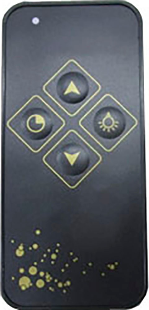 RESPEKTA Inselhaube »CH 11050«, 50 cm, Umluft, 3 Leistungsstufen, LED-Beleuchtung, Fernbedienung
