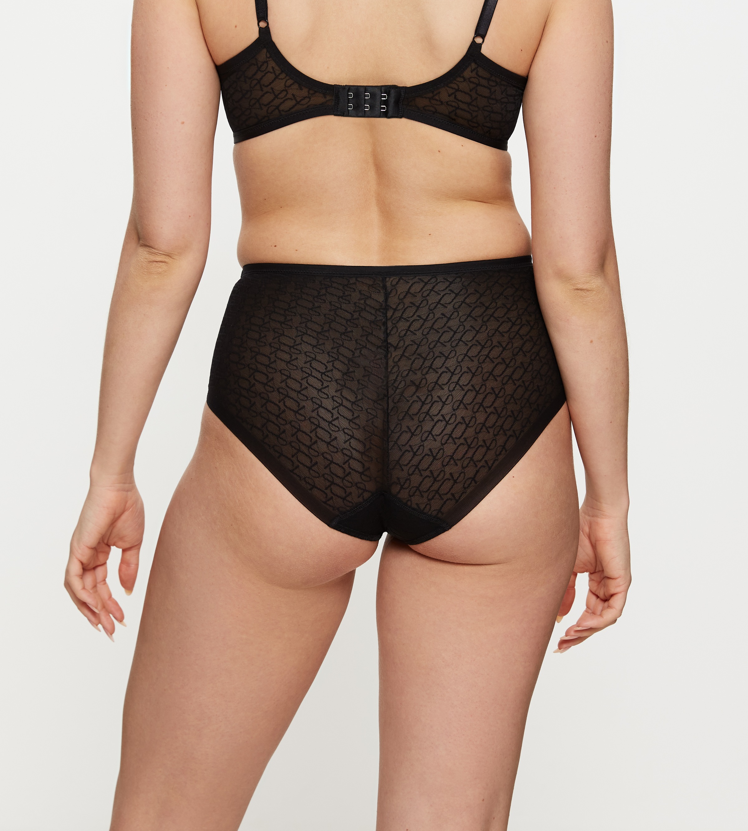 Triumph Maxislip »Signature Sheer« Monogramm-Tüll