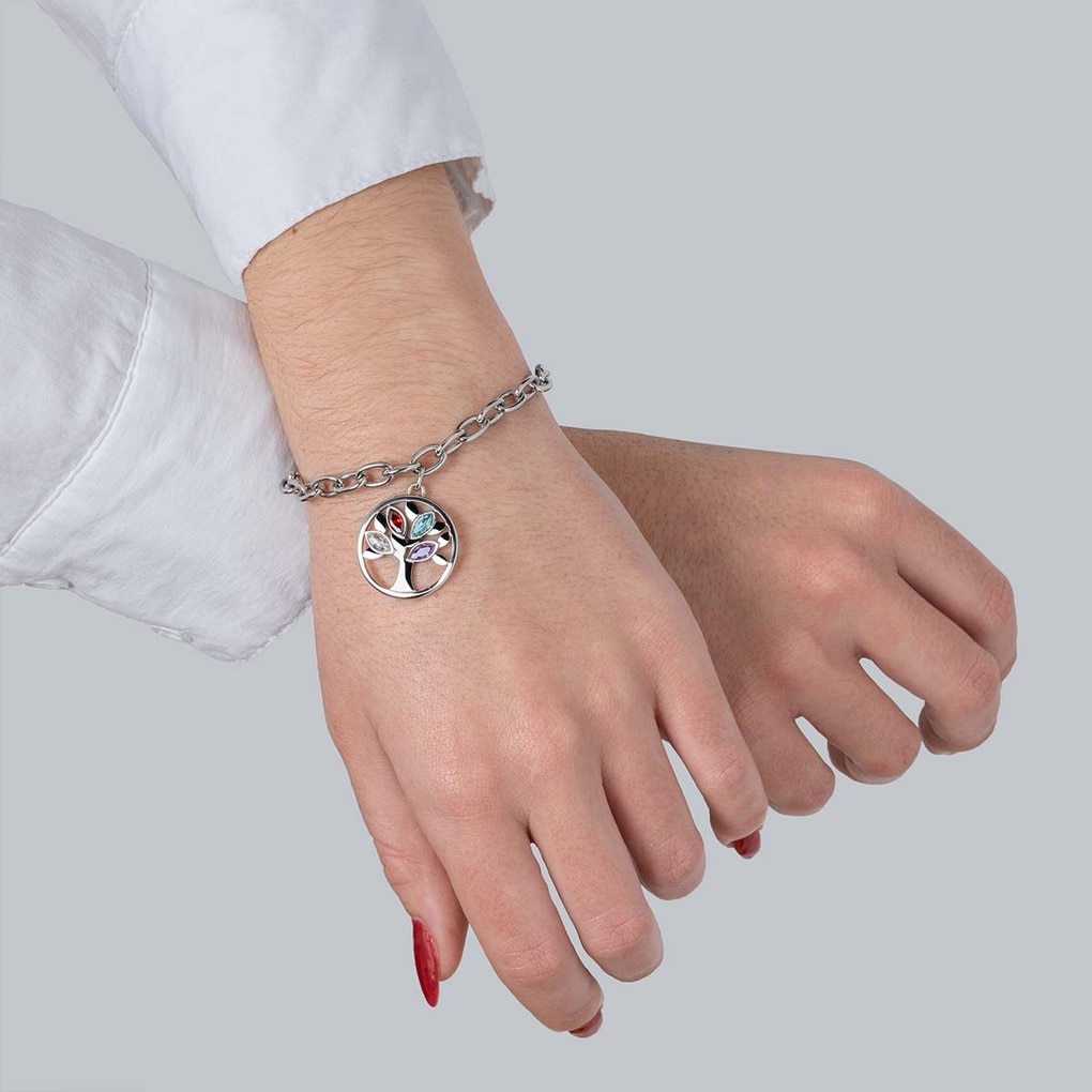 Lotus Armband »Urban Woman - Baum des Lebens« mit Glasstein