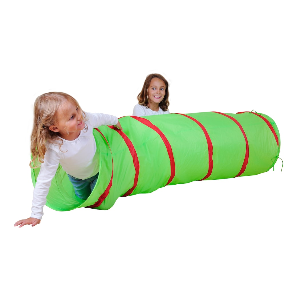 Knorrtoys® Spieltunnel »Zelttunnel, grün/rot«