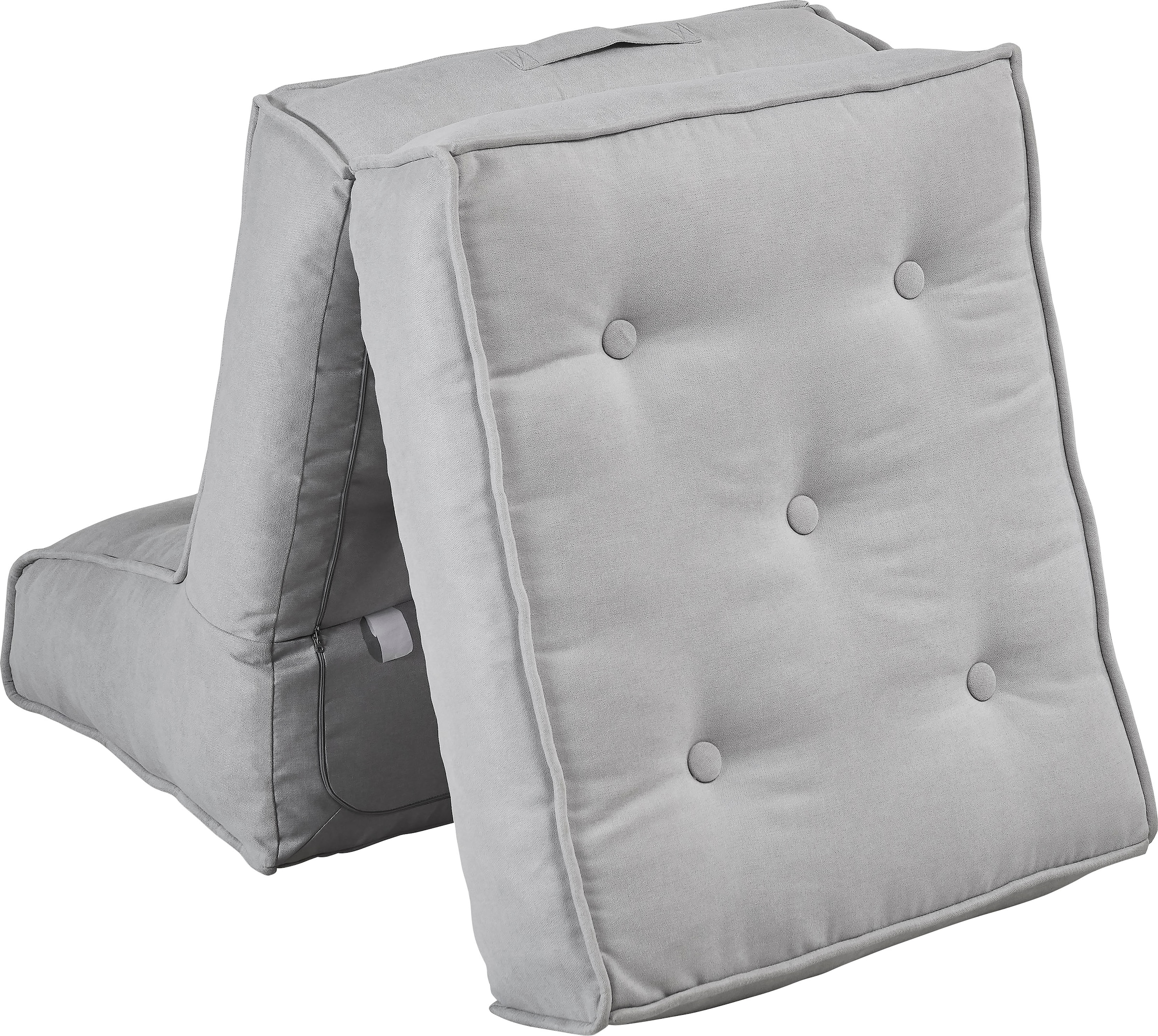 INOSIGN Sessel »Pia«, Loungesessel in 2 Größen, mit Schlaffunktion und Pouf-Funktion.