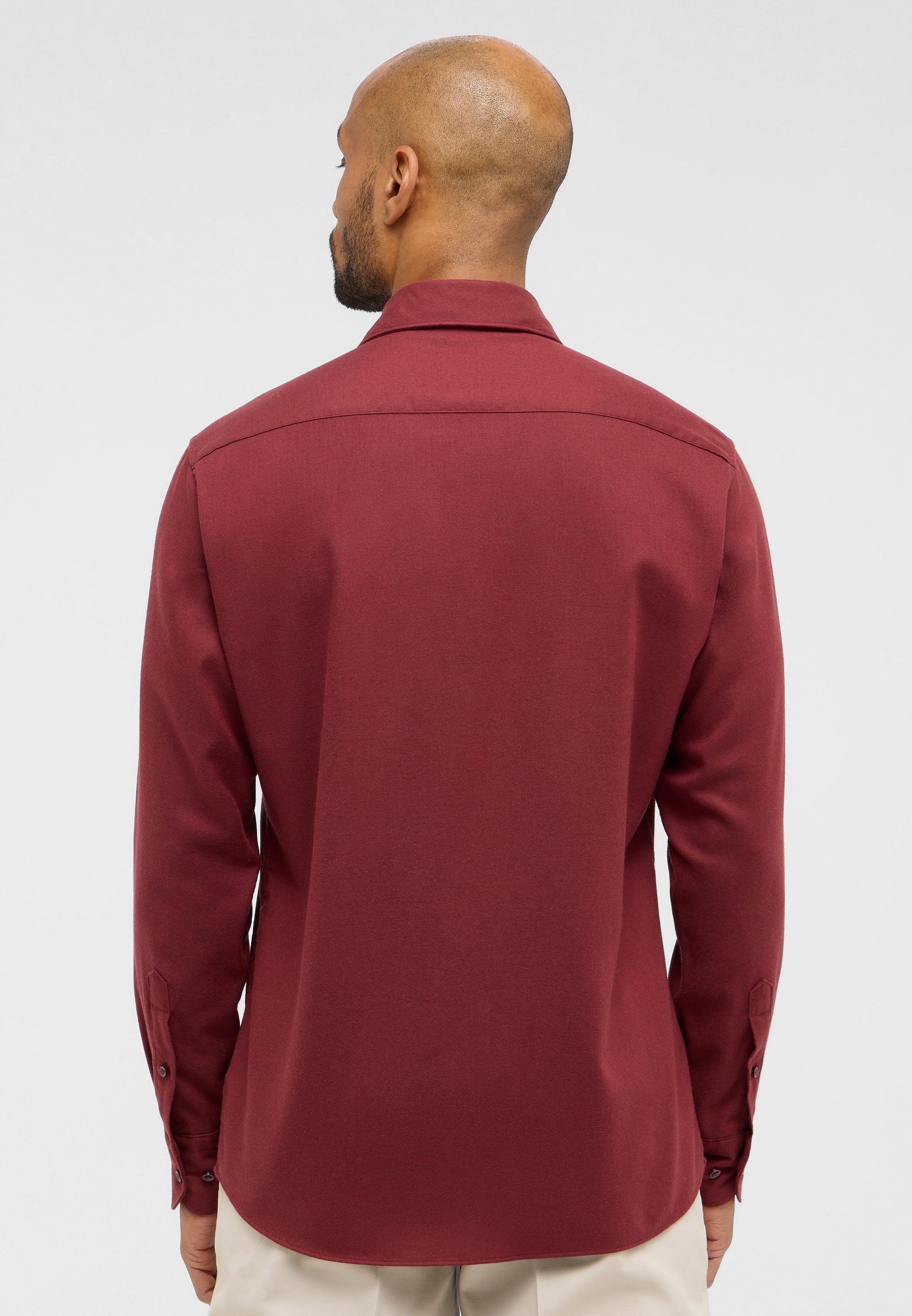 Eterna Langarmhemd »MODERN FIT« EASY IRON (bügelleicht)