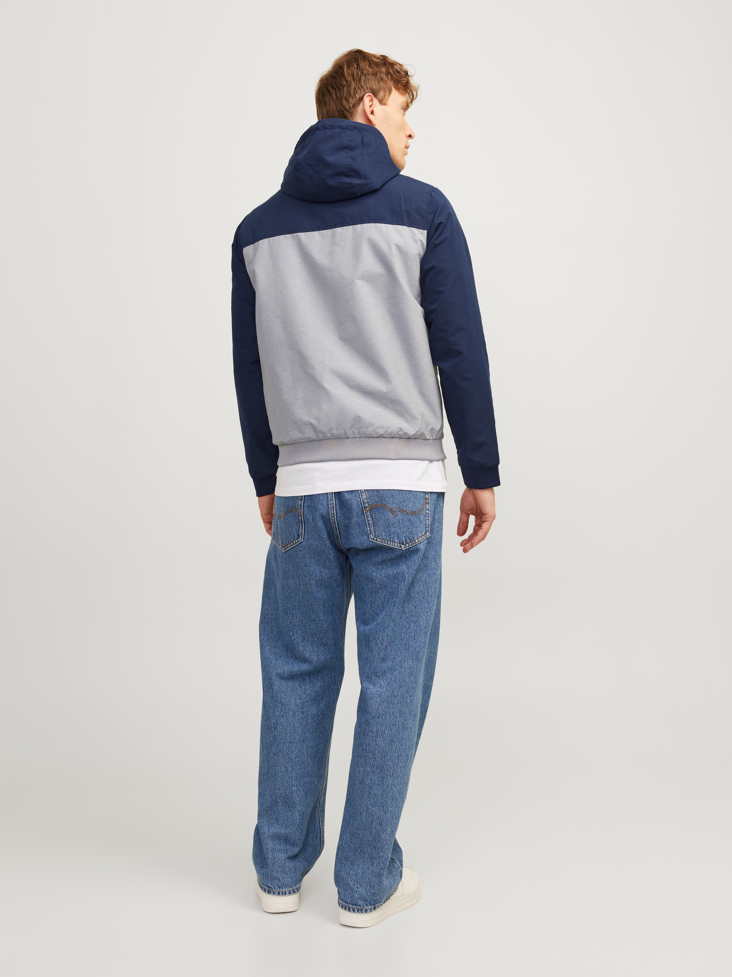 Jack & Jones Blouson »JJERUSH mit Kapuze« mit Kapuze Kunstfaser, regular fit