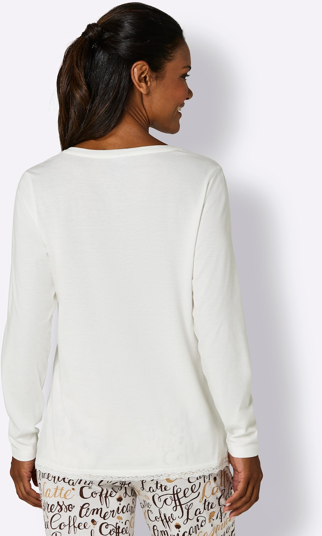 wäschepur Pyjamaoberteil »Schlafanzug-Shirt« 1 tlg.