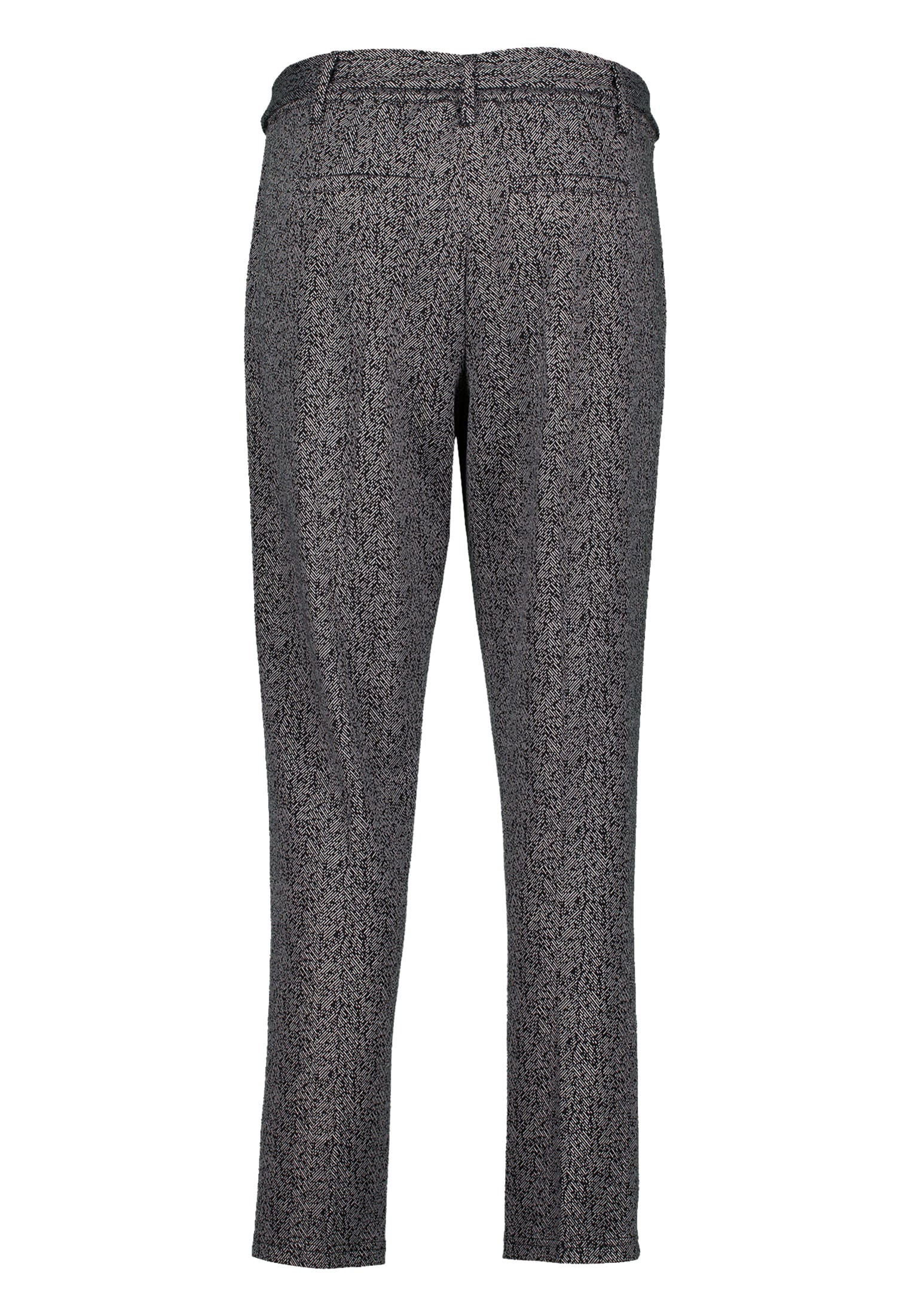 Zero Stoffhose »Stoffhose Herringbone mit Bindegürtel 28 Inch«