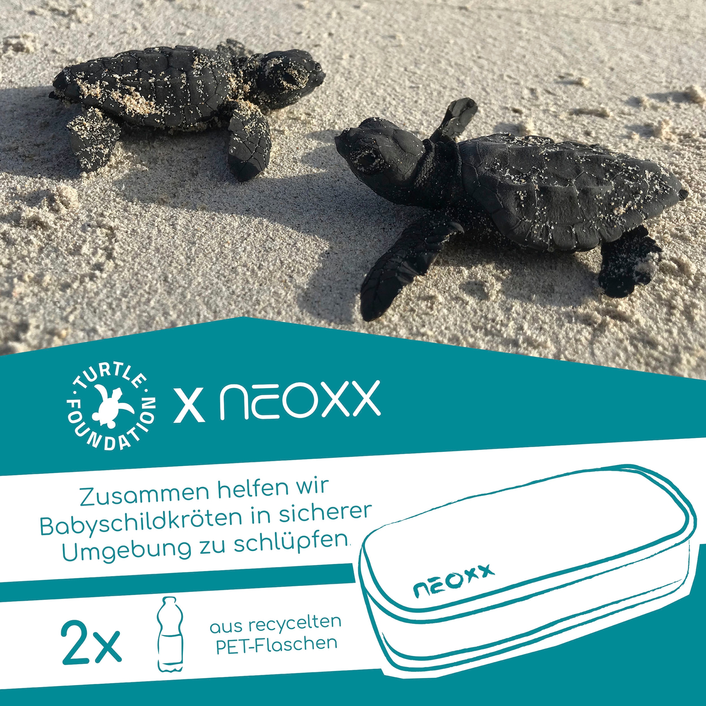 neoxx Schreibgeräteetui »Schlamperbox, Jump, Queen of Nite«, teilweise aus recyceltem Material