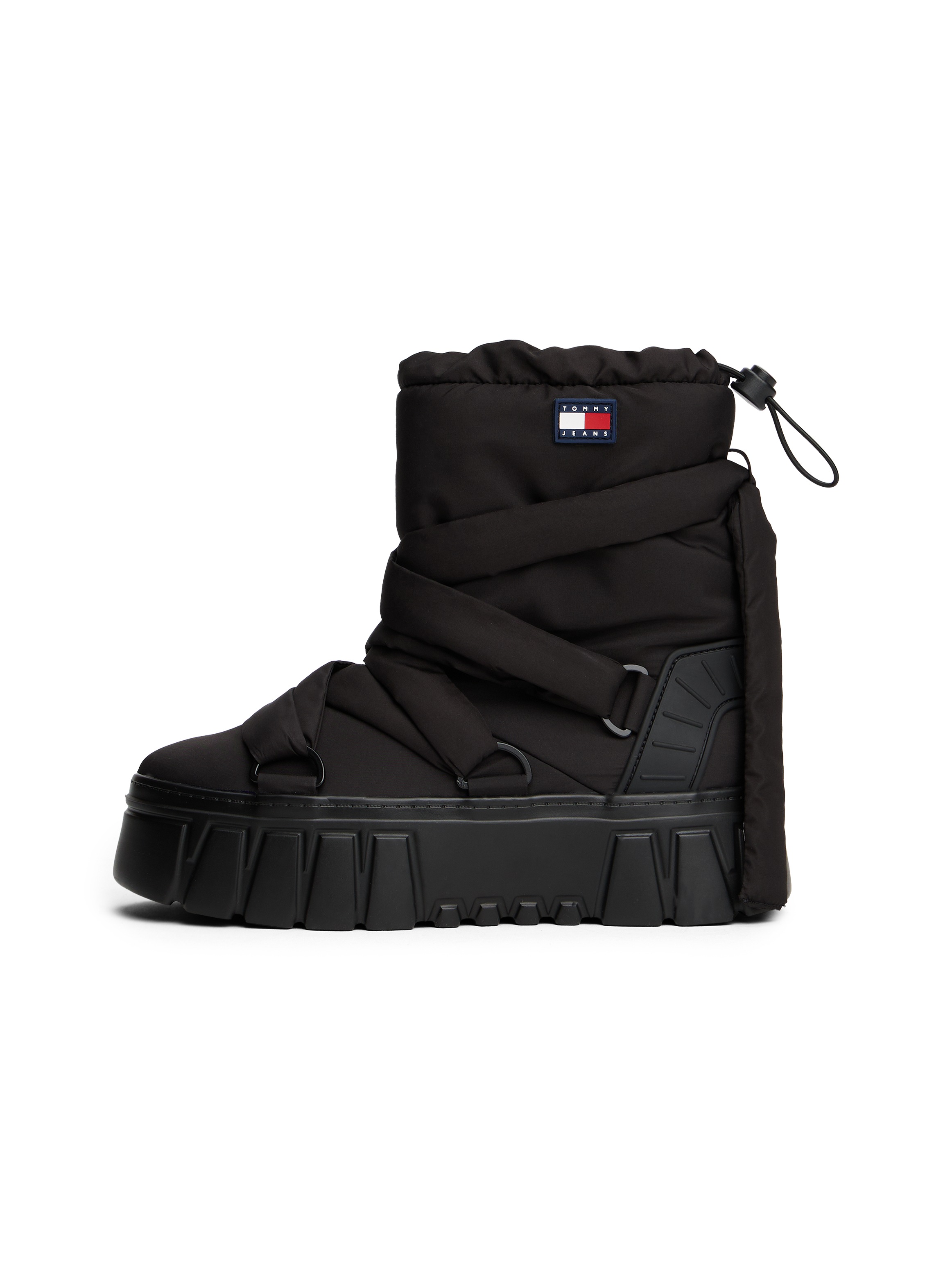 Tommy Jeans Snowboots »TJW CHUNKY SNOW BOOT NYLON«  , Plateau, Winterboots, Schneeschuh mit Schnellverschluss