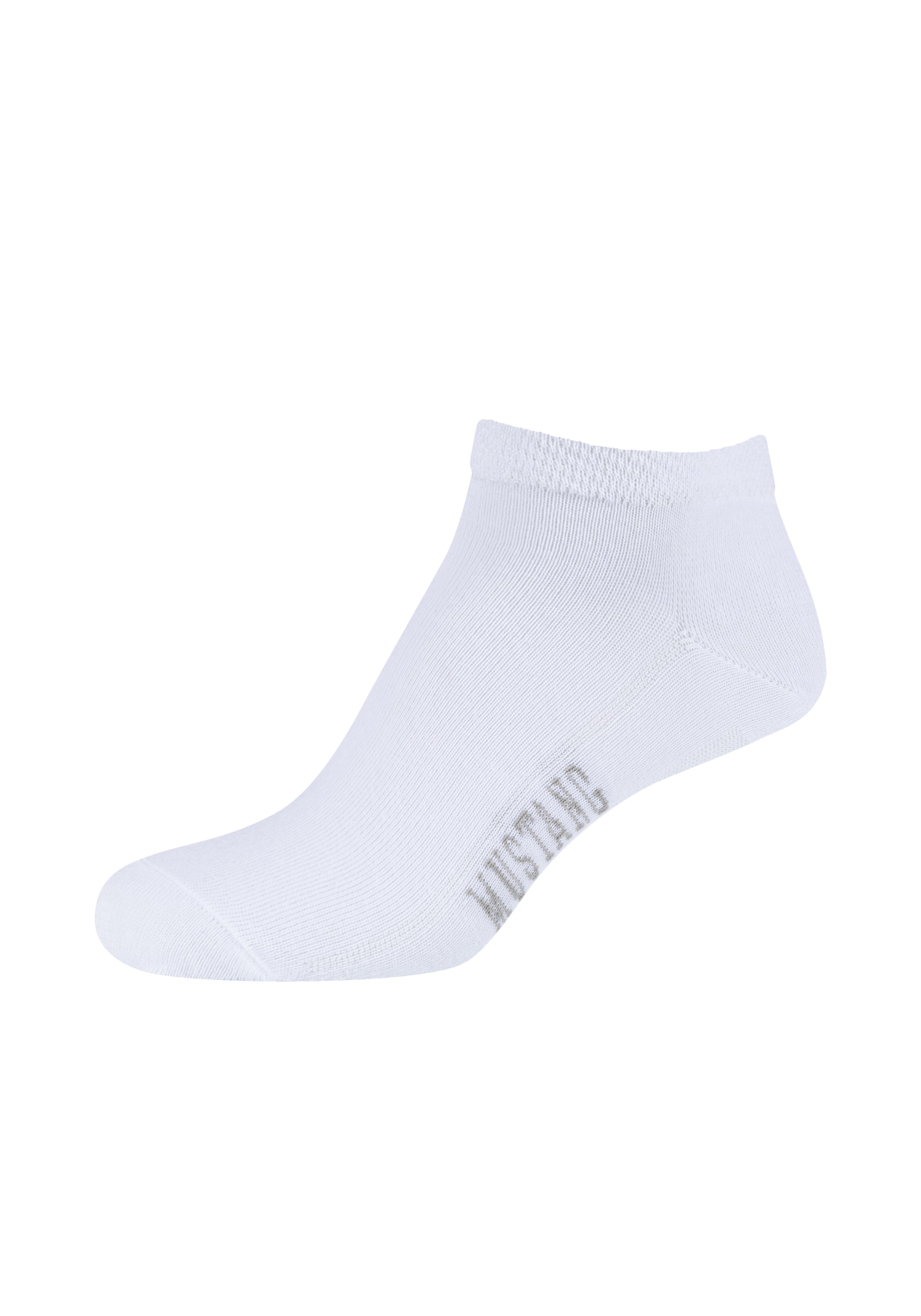 MUSTANG Kurzsocken »casual« 6 Stk. tlg. mit elastischem Komfortbund