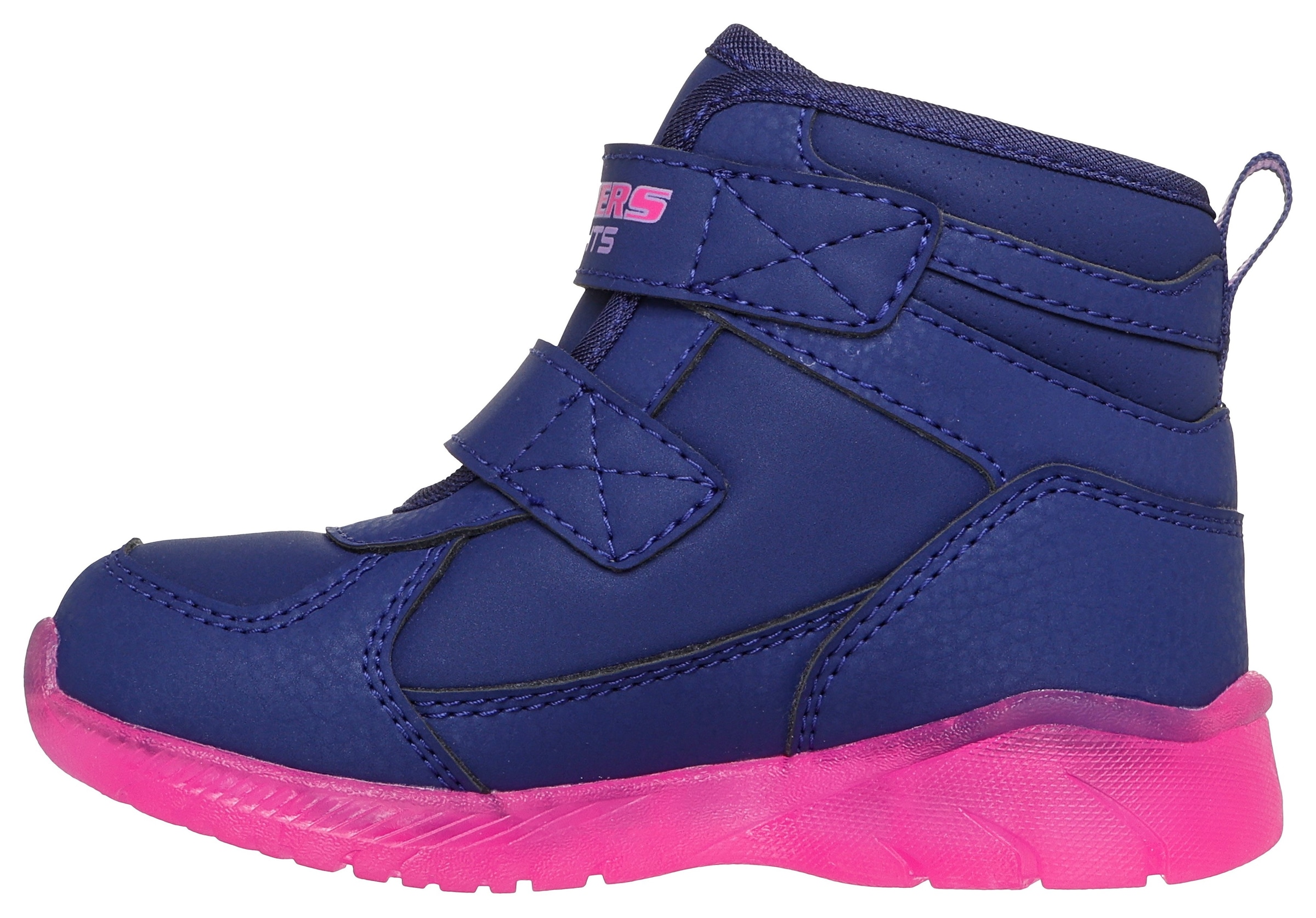 Skechers Klettstiefel »ILLUMI-BRIGHTS«  Winterstiefel mit Blinkfunktion, Größenschablone zum Download