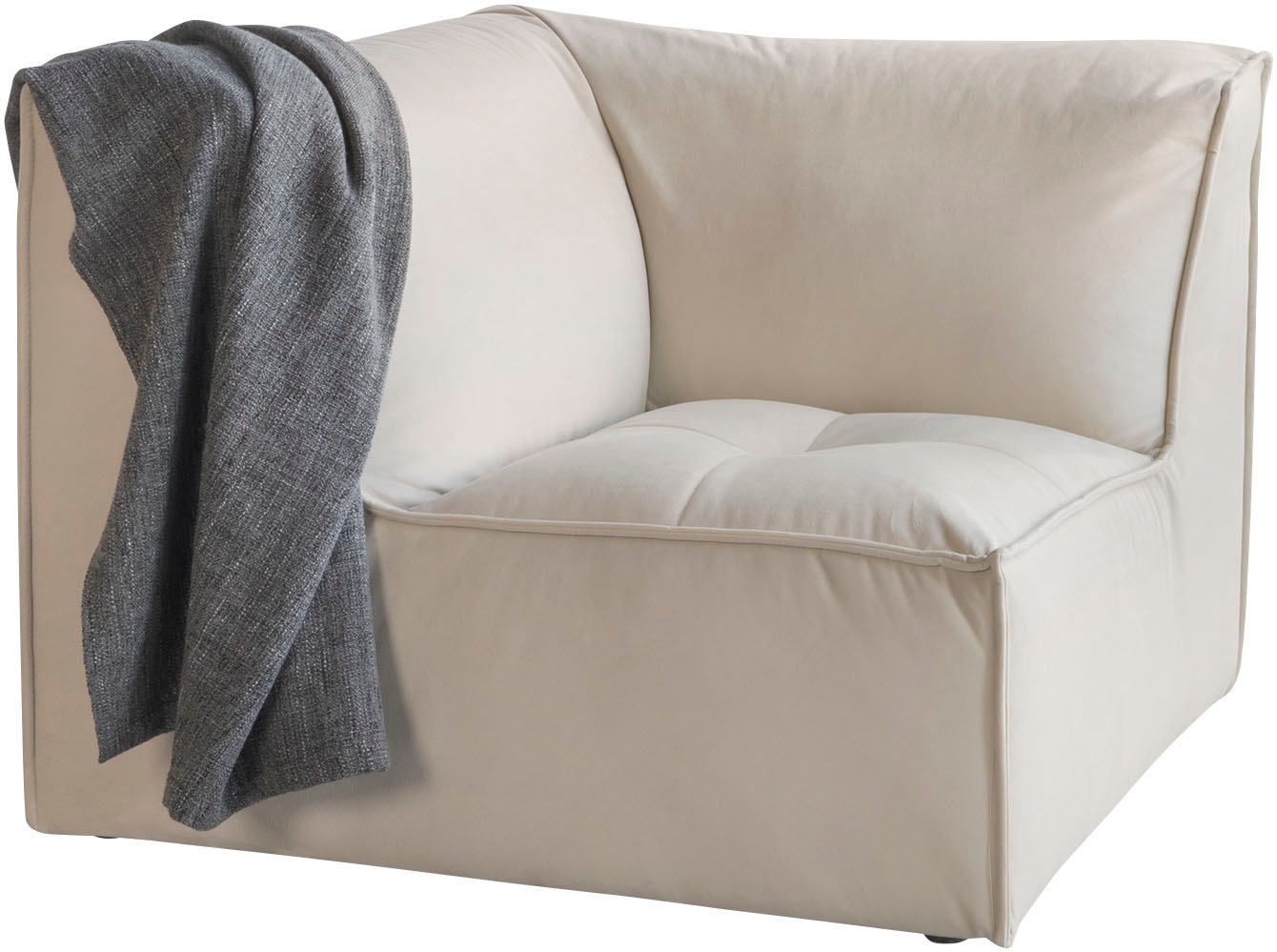 RAUM.ID Sofa-Eckelement »Monolid«, als Modul oder separat verwendbar, für individuelle Zusammenstellung