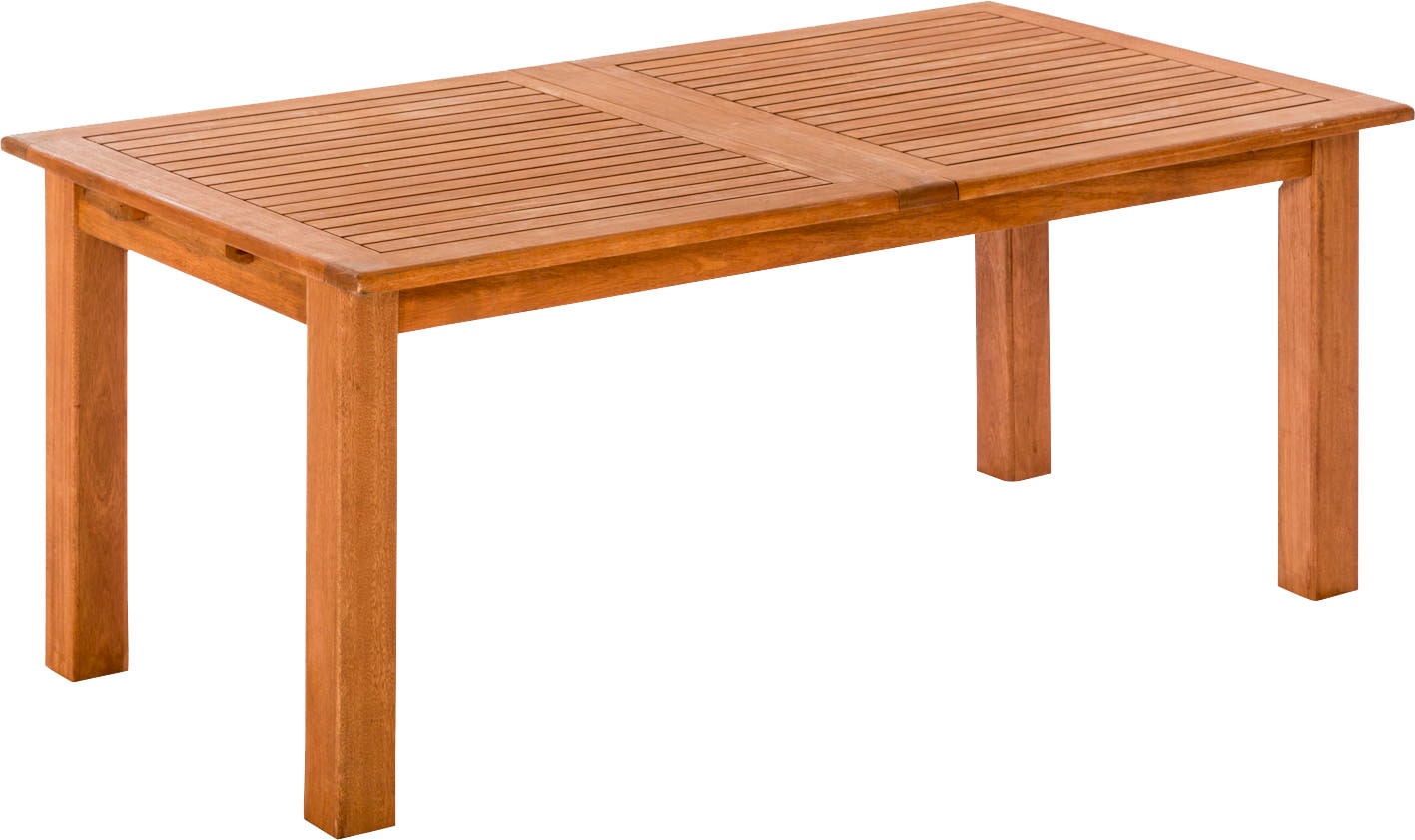 MERXX Garten-Essgruppe »»Arrone«« Set, Tisch doppelt ausziehbar: 100x 180/220/260x 75 cm, 7 Stk. tlg. Sesselbeine aus Akazienholz, Beine 9x9 cm, Tischplatte 3 cm