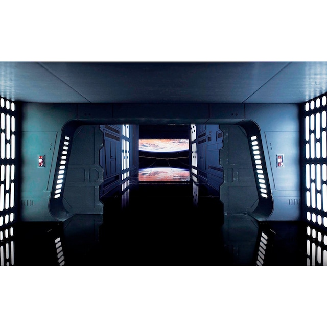 Komar Vliestapete »Star Wars Death Star Floor«, 400x250 cm (Breite x Höhe),  Vliestapete, 100 cm Bahnbreite online kaufen | mit 3 Jahren XXL Garantie