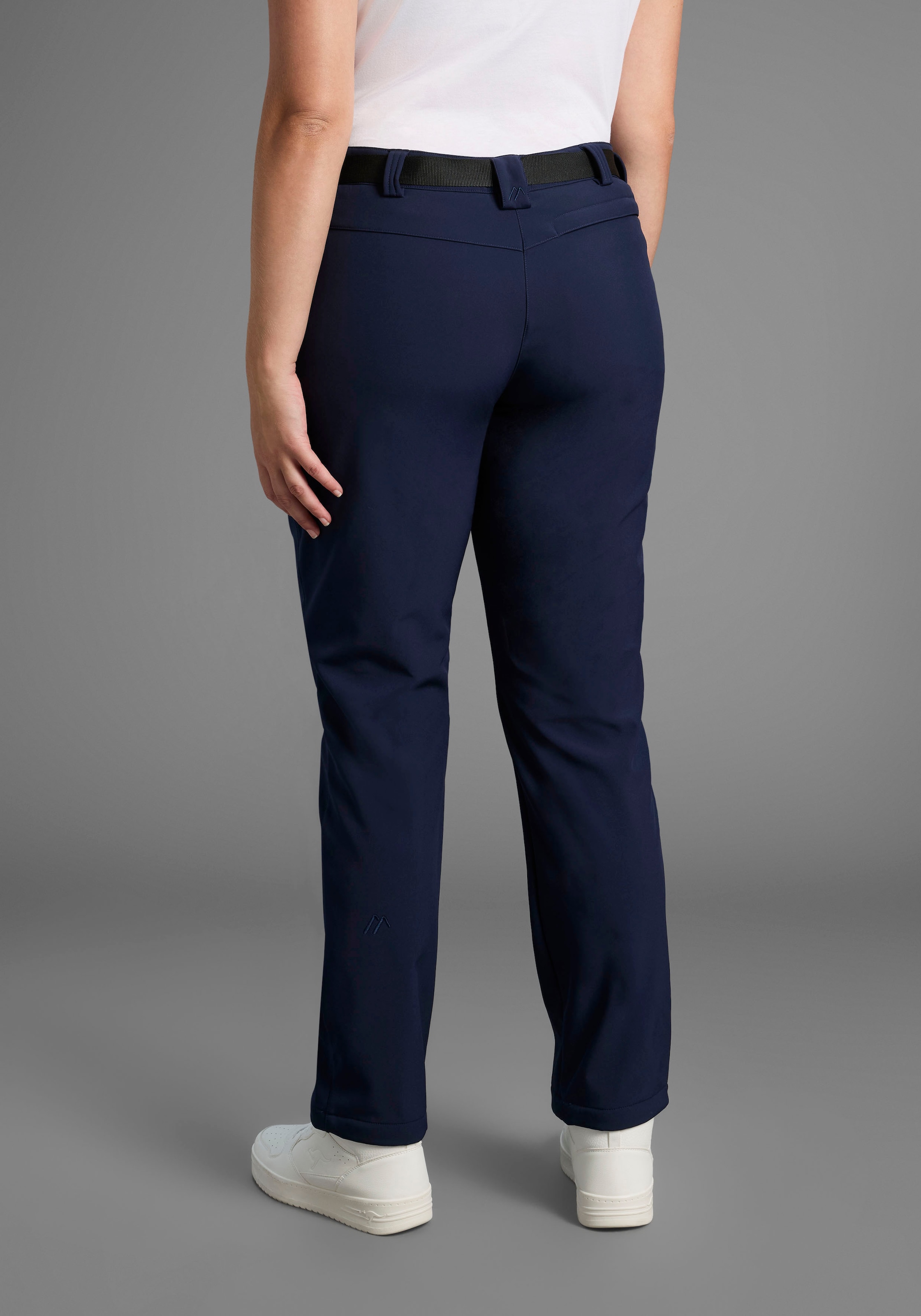 Maier Sports Softshellhose »DA-HOSE EL. SOFTSH. PERLIT W«  mit winddichter 3-Lagen-Konstruktion, atmungsaktiv, wasserabweisend