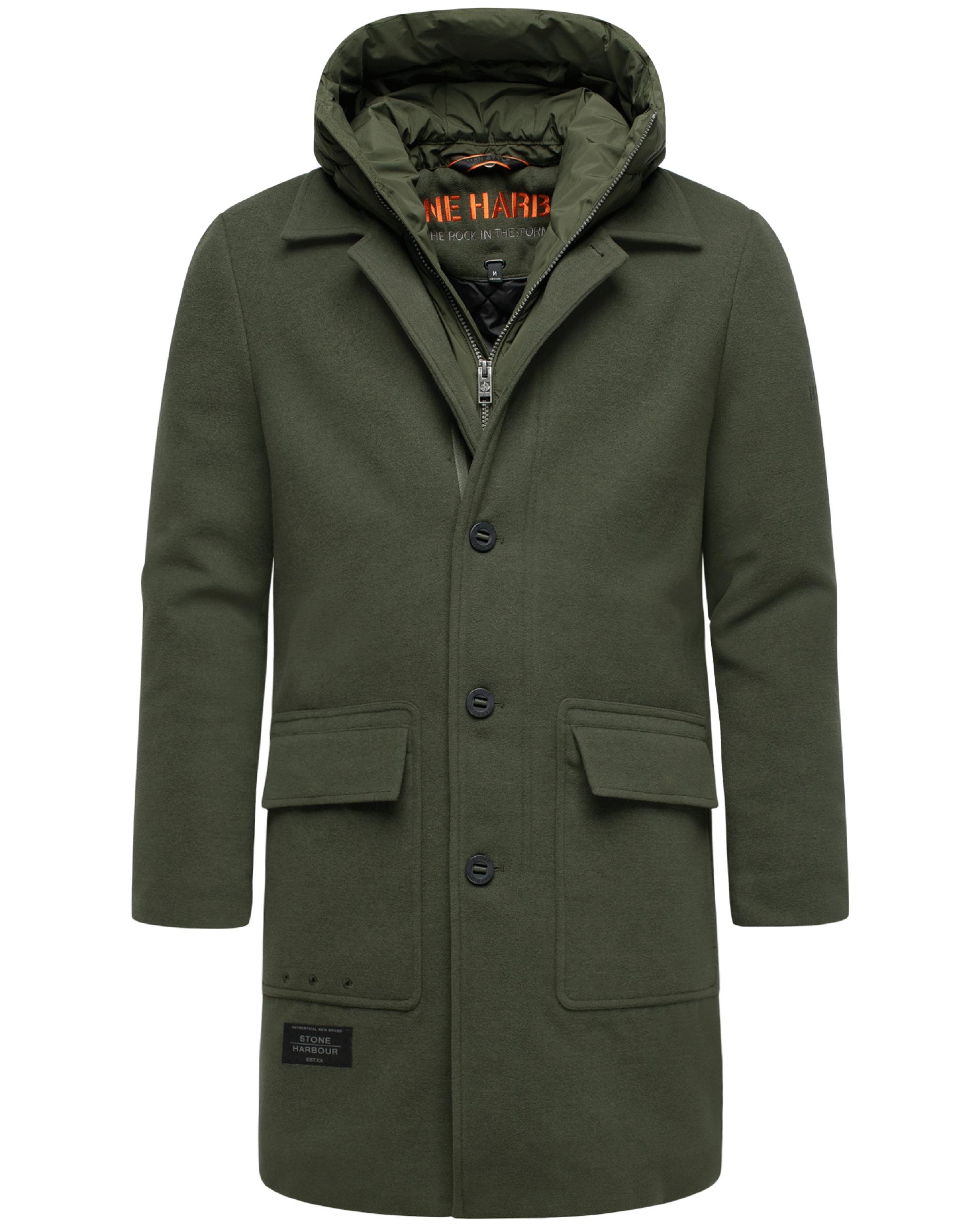 Stone Harbour Trenchcoat »Wollmantel Thiagoo XX«