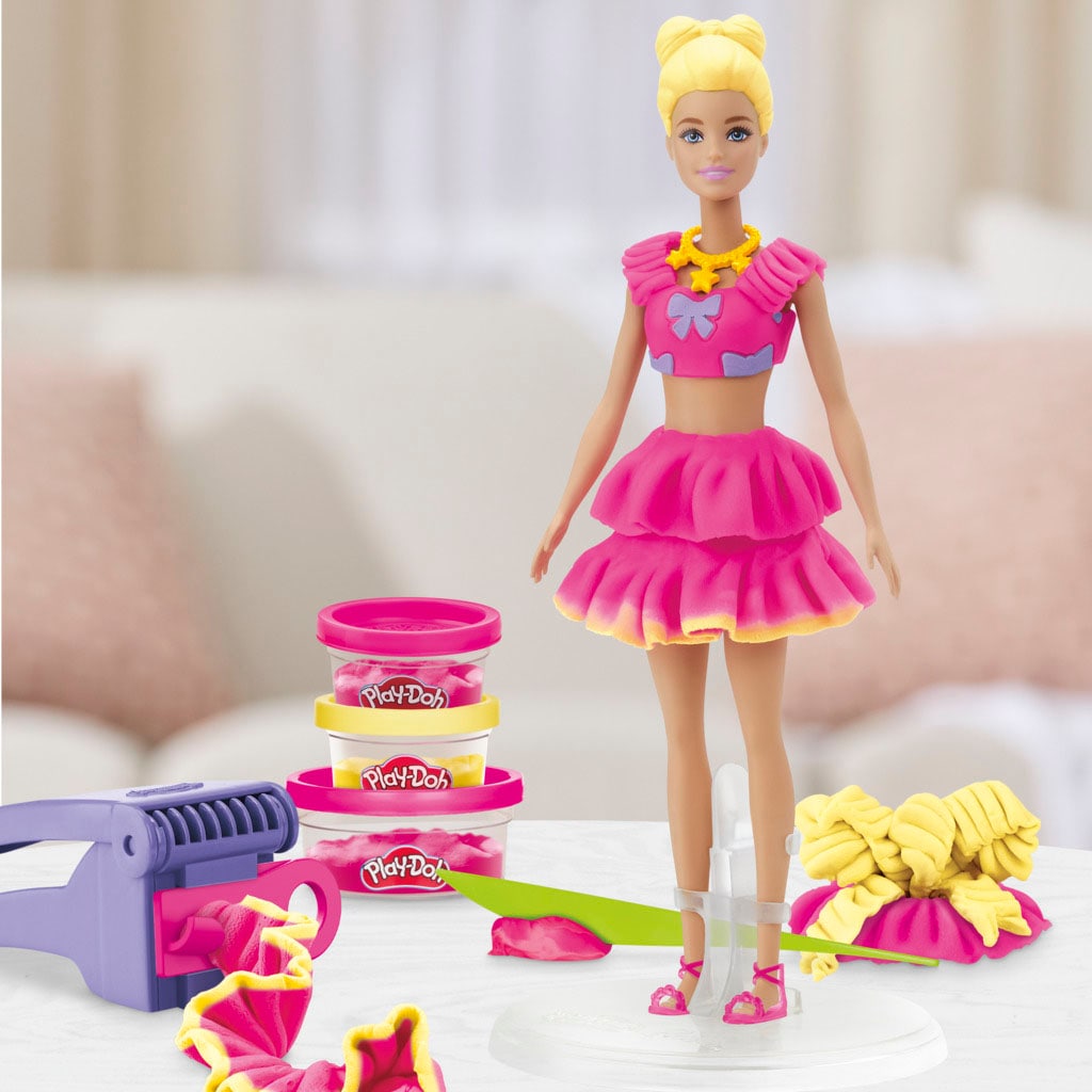 Hasbro Knetform-Set »Play-Doh Barbie Rüschen & Schleifen«