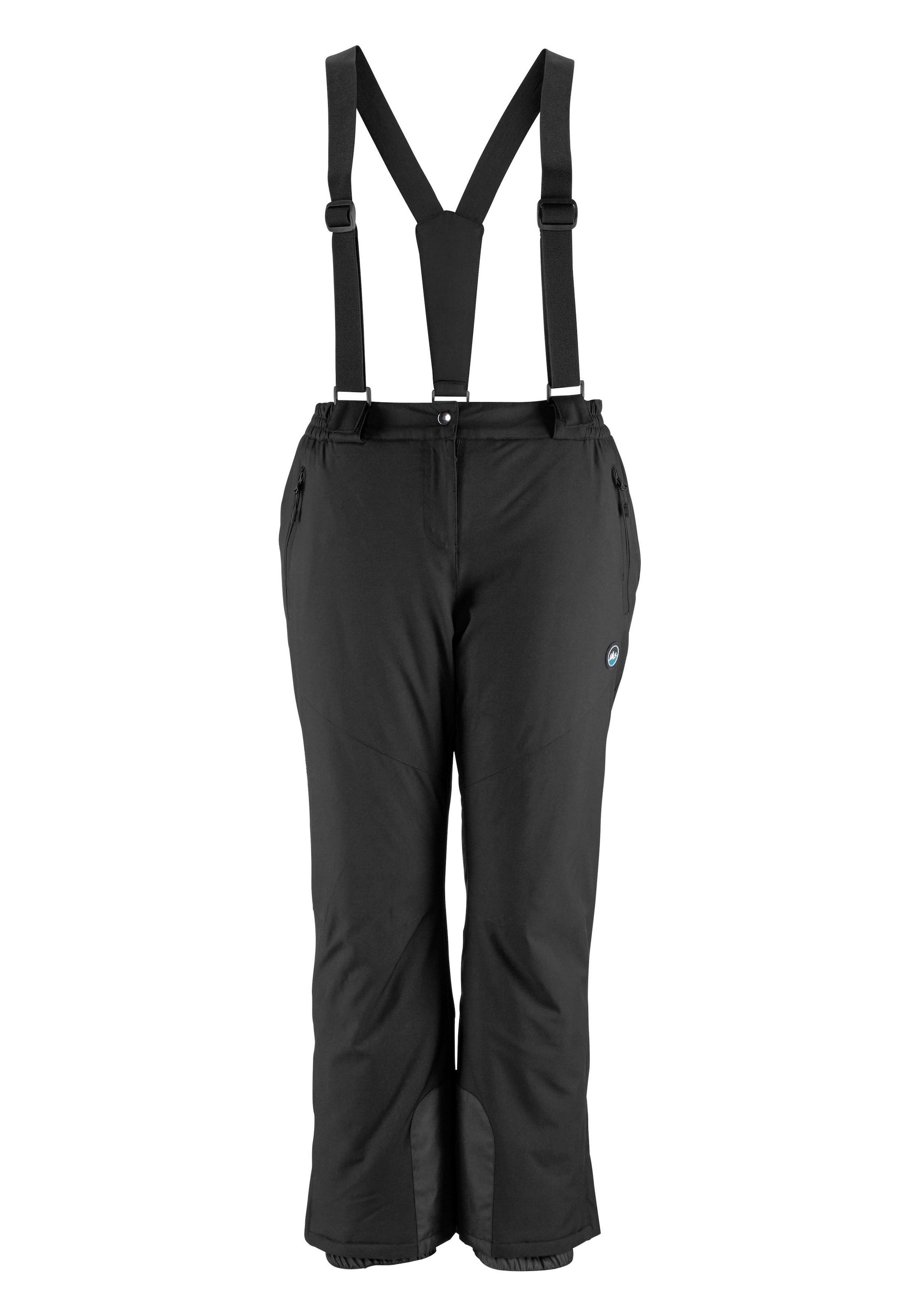 Polarino Skihose, mit abnehmbaren Hosenträgern