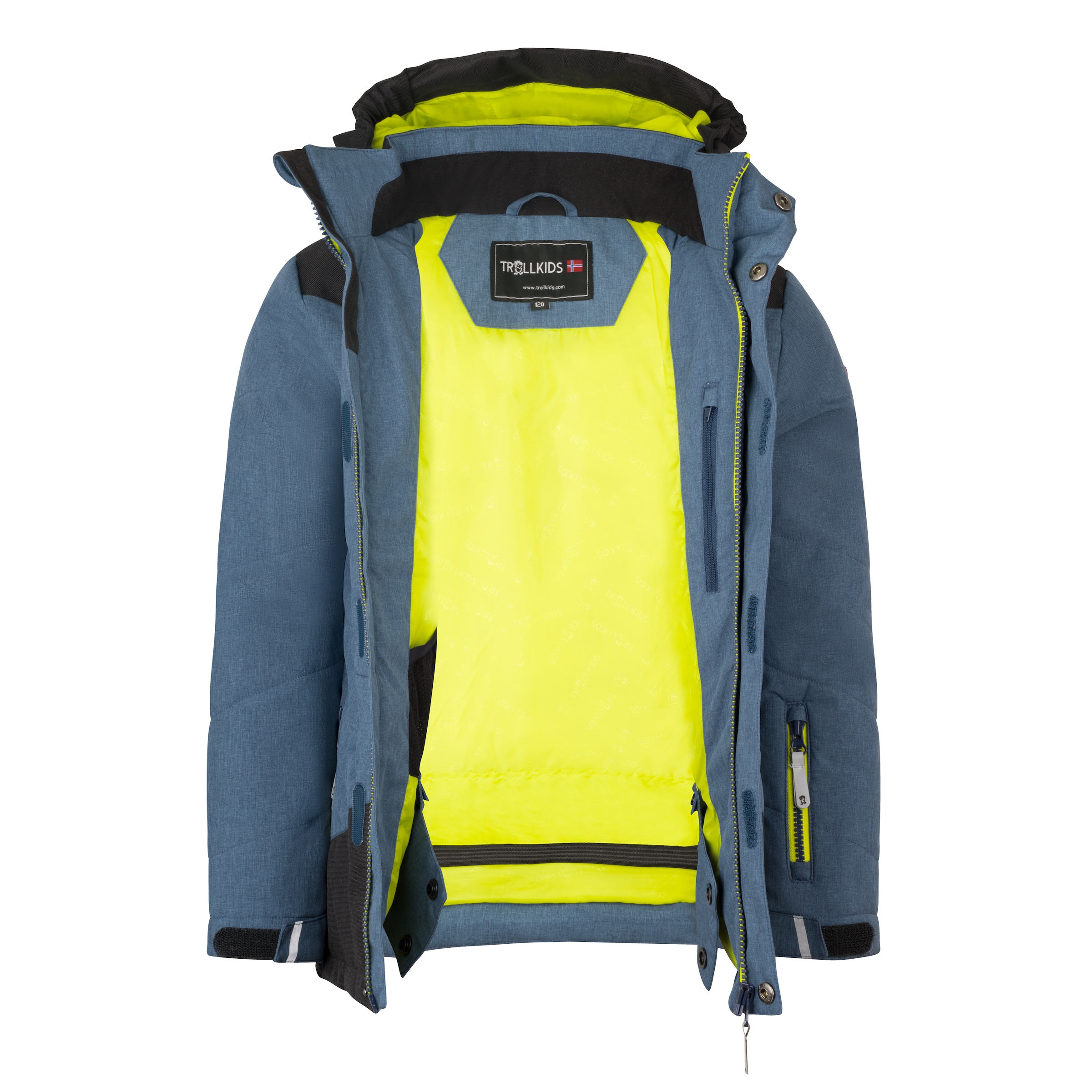 TROLLKIDS Funktionsjacke »KIDS NOREFJELL JACKET« mit Kapuze