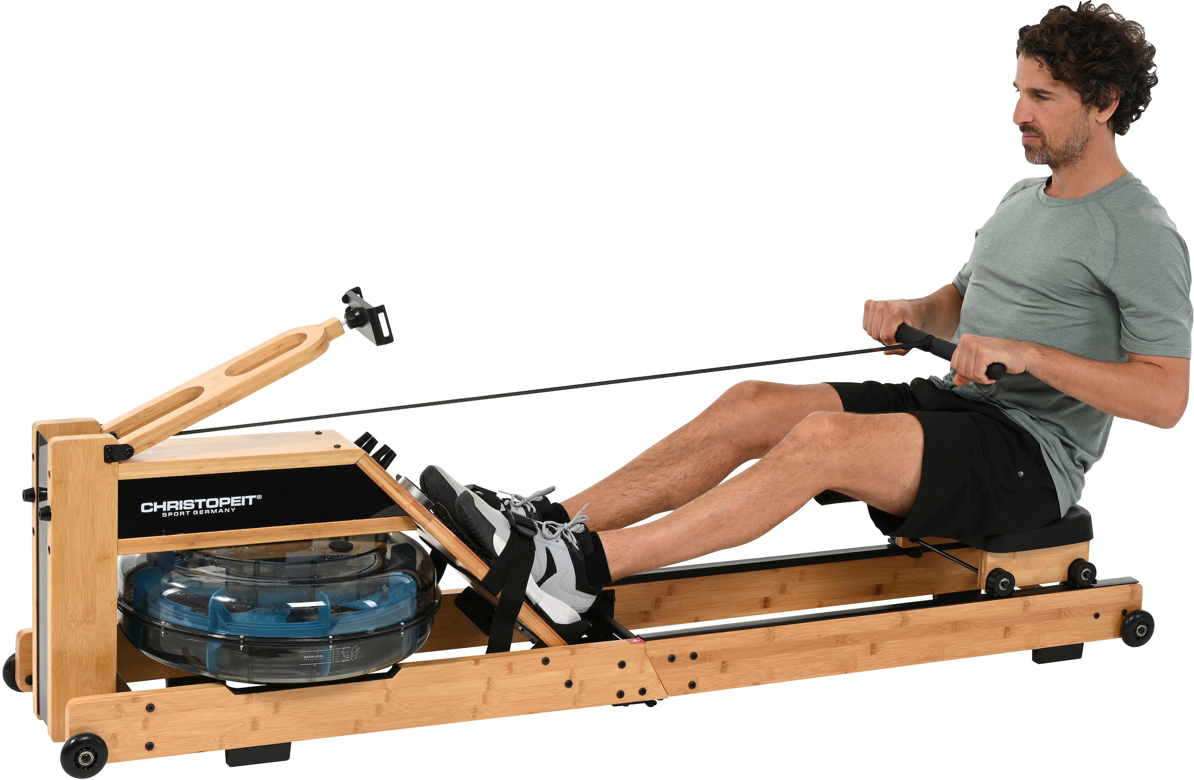 Christopeit Sport® Rudergerät »Wasserrudergerät Colorado« kompatibel mit Kinomap- App