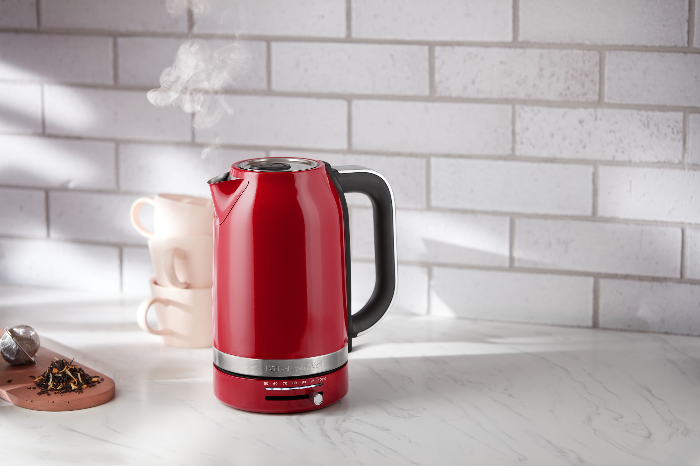 KitchenAid Wasserkocher »5KEK1701EER empire red«, 1,7 l, 2400 W