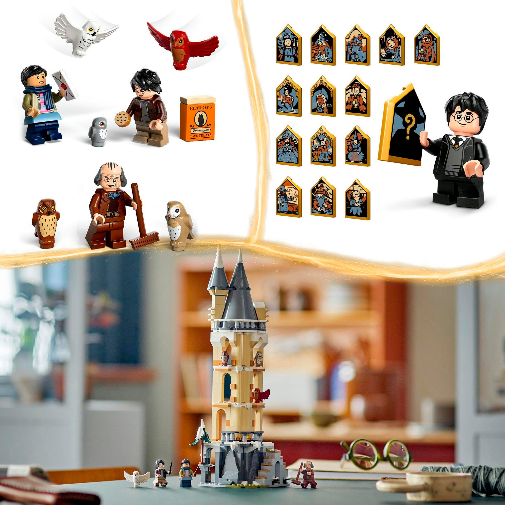 LEGO® Konstruktionsspielsteine »Eulerei auf Schloss Hogwarts™ (76430), LEGO® Harry Potter™«, (364 St.), Made in Europe