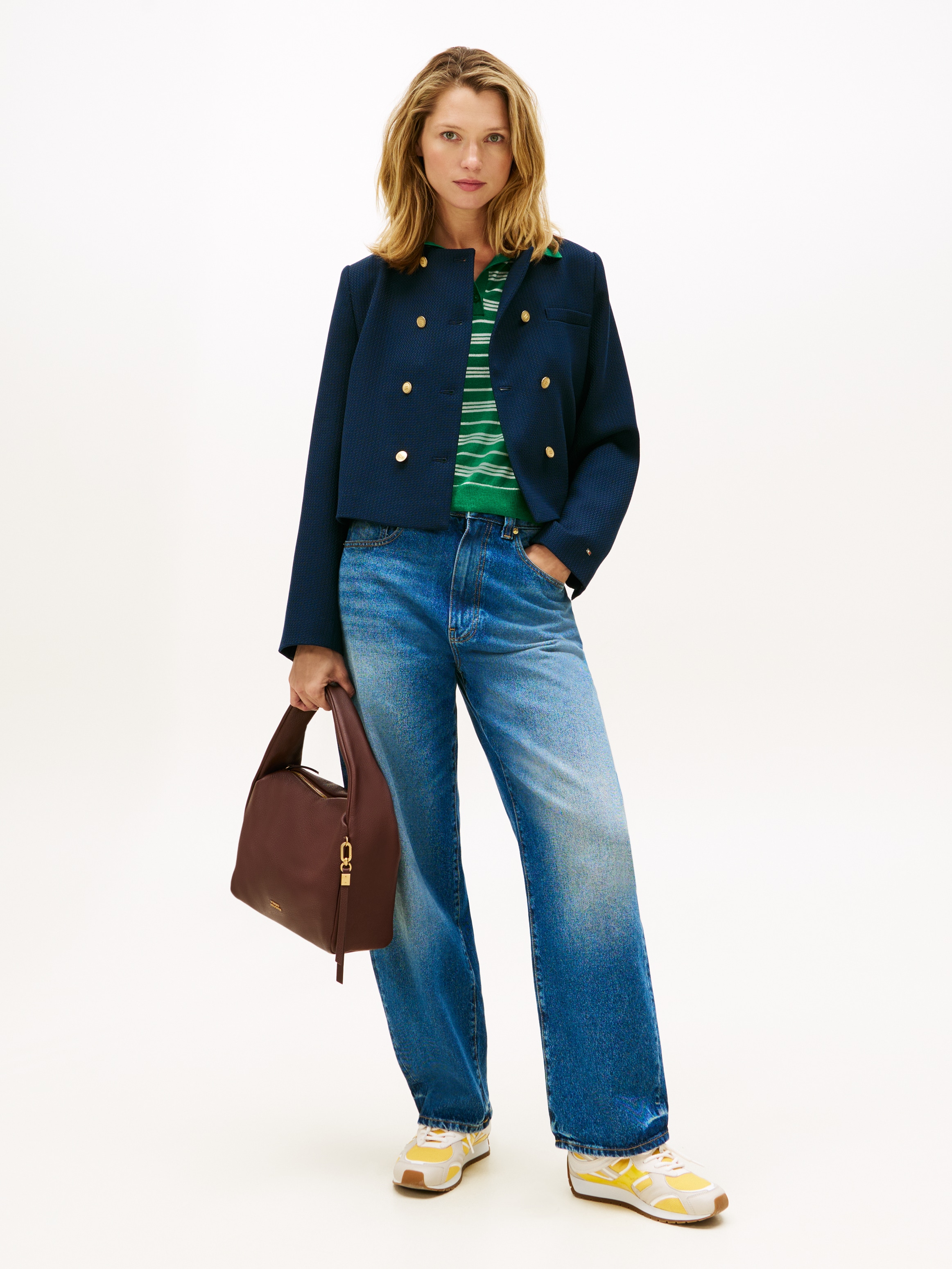 Tommy Hilfiger Kurzblazer »PREPPY TEXTURE LADY JACKET«