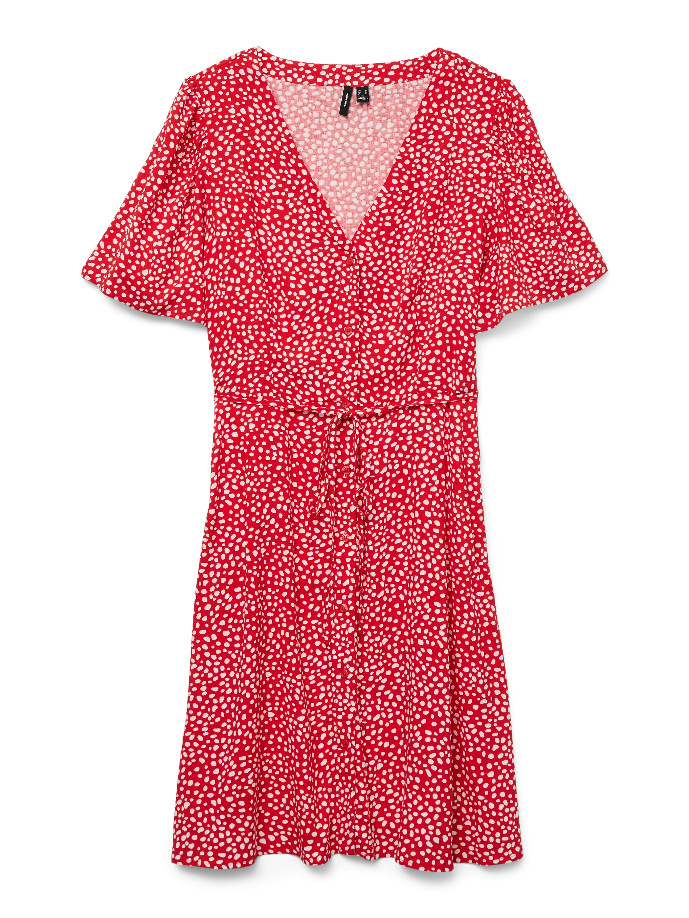 Vero Moda Minikleid »VMALBA SS SHORT DRESS WVN NOOS«, Sommerkleid