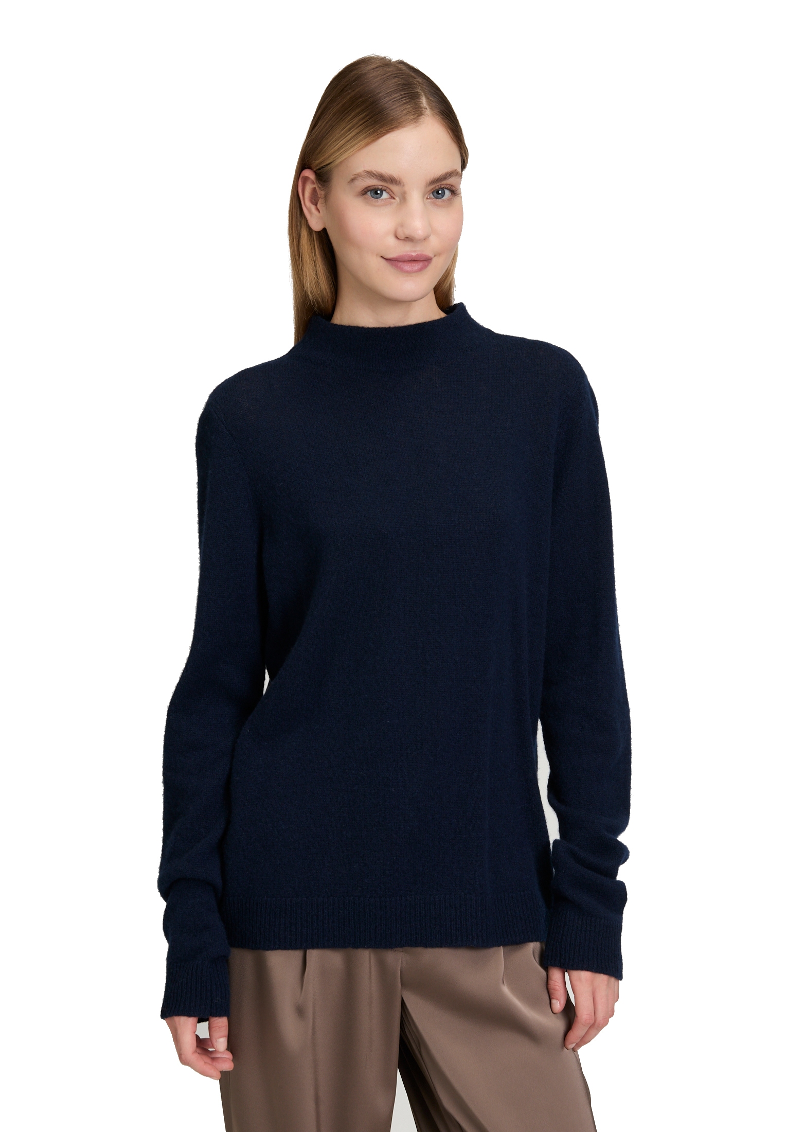 Betty Barclay Kaschmirpullover »Kaschmir-Pullover mit Stehkragen«