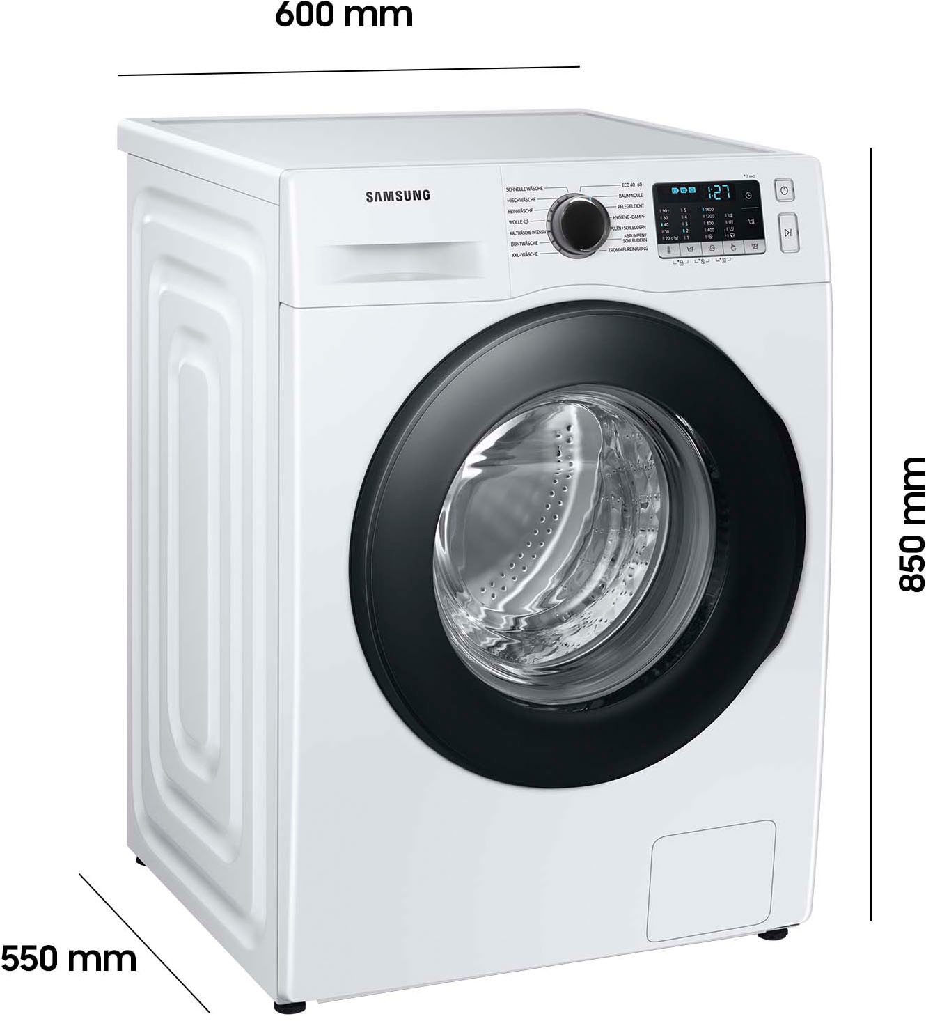 Samsung Waschmaschine »WW71TA049AE«, WW71TA049AE, 7 kg, 1400 U/min, FleckenIntensiv-Funktion