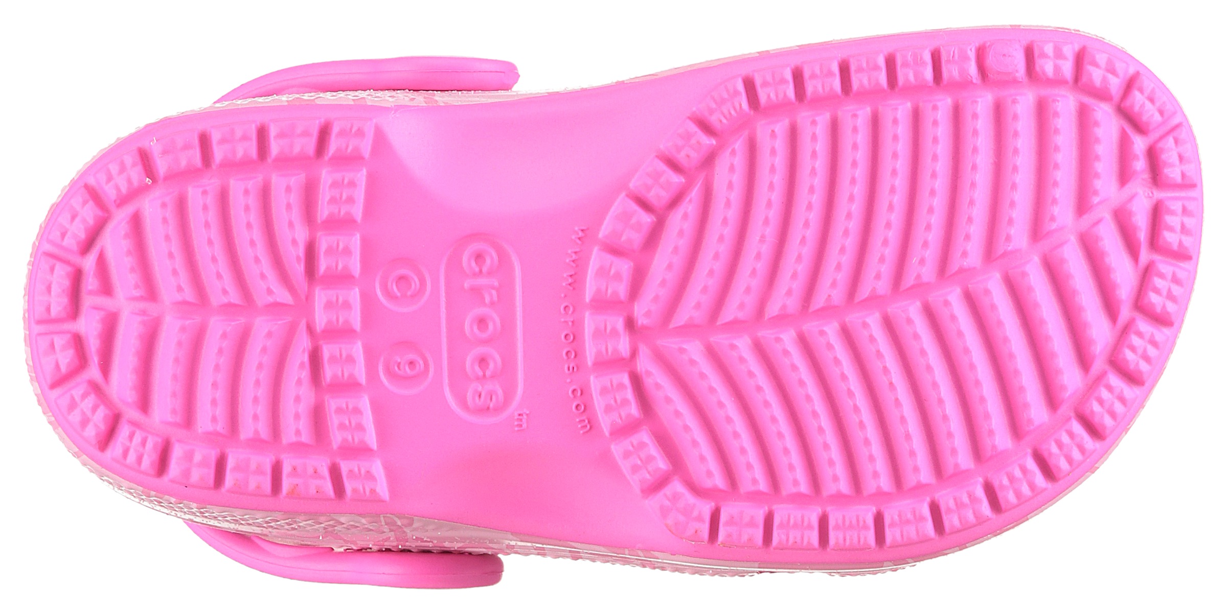 Crocs Clog »Mattel Pink Barbie Cls Clog K«  Barbie Clog, Hausschuh mit Herzchen