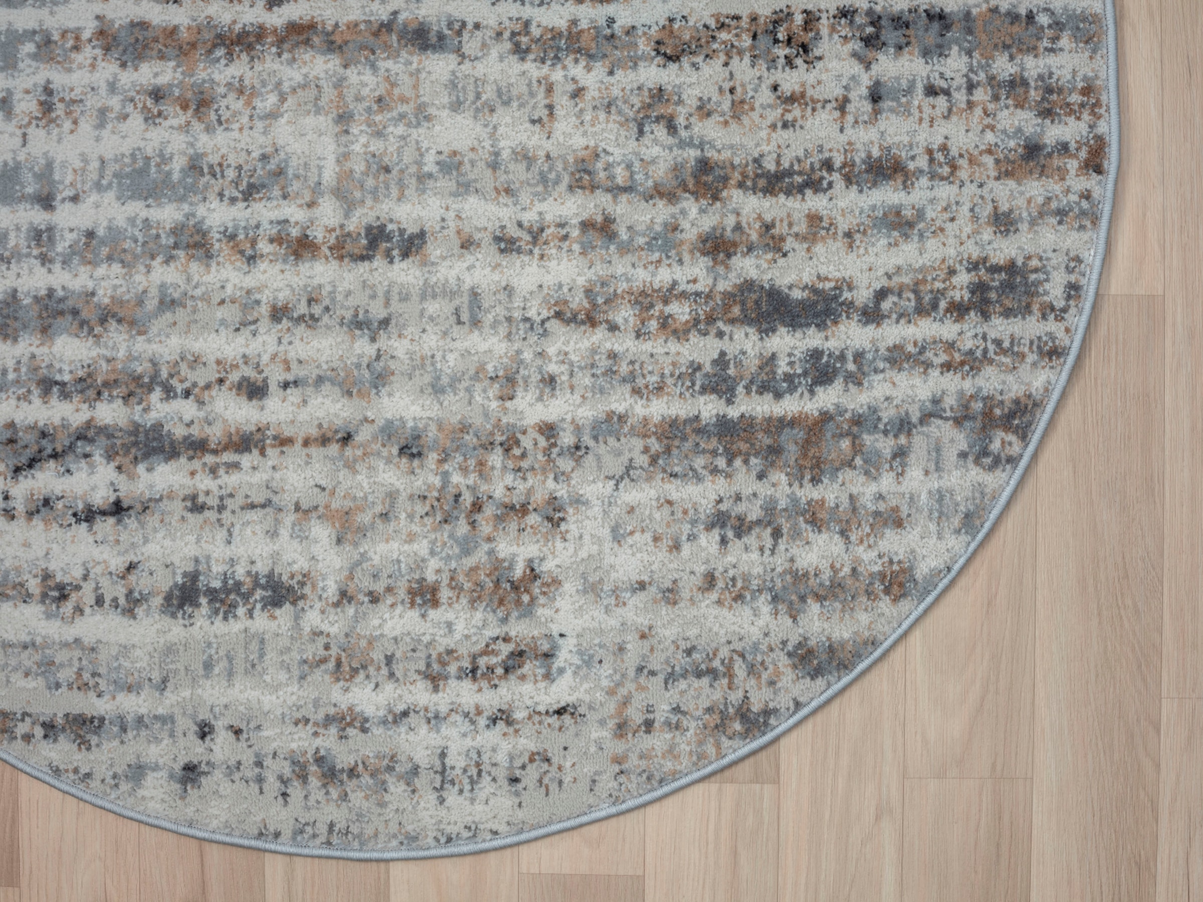 Myflair Möbel & Accessoires Teppich »My Soul«, rund, 8 mm Höhe, Kurzflor, Scandi-Design, besonders weich durch Microfaser