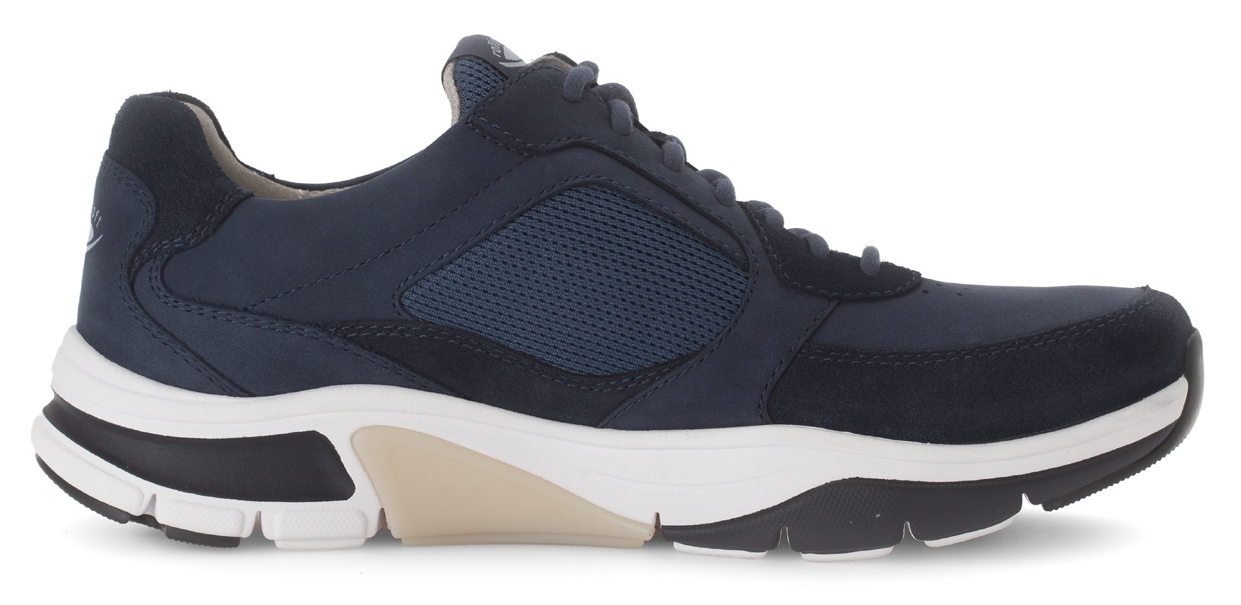 Gabor Rollingsoft Keilsneaker  , Freizeitschuh, Halbschuh, Schnürschuh mit Logo an der Ferse, G-Weite