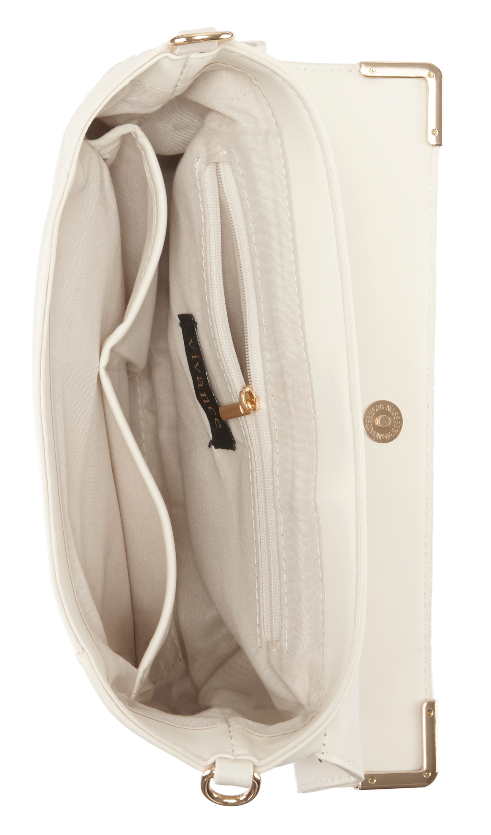 Vivance Umhängetasche »Clutch«, Abendtasche, Minibag, Handtasche, Schultertasche, Crossbody Bag VEGAN