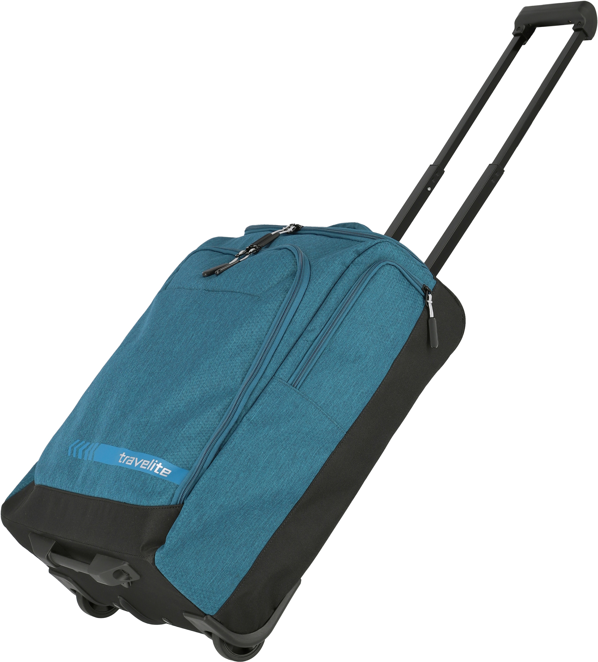 travelite Weichgepäck-Trolley »KICK OFF, verschiedene Größen und Farben«, 2 Rollen, Reisetasche Reisegepäck Reisekoffer Trolley Freizeittasche