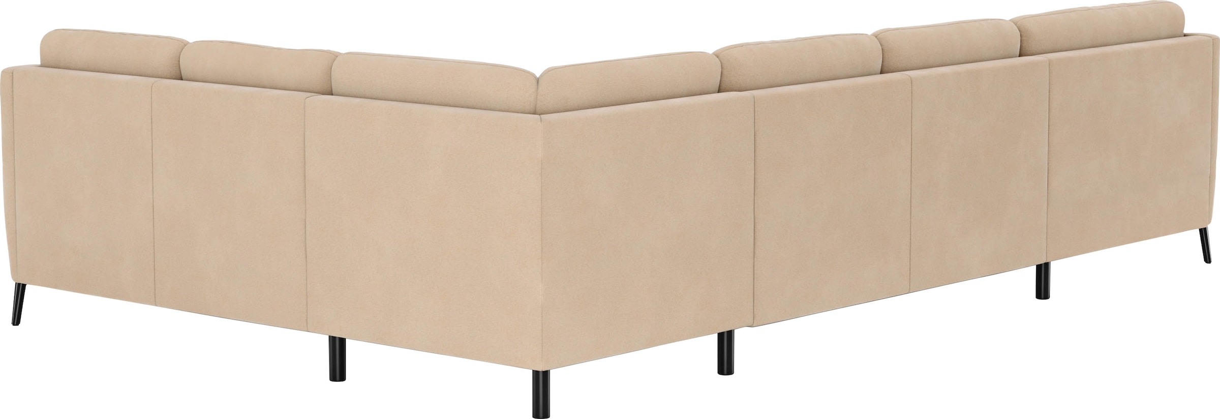 sit&more Wohnlandschaft »Soul U-Form« wahlweise mit Bettfunktion und Bettkasten oder Schubkasten