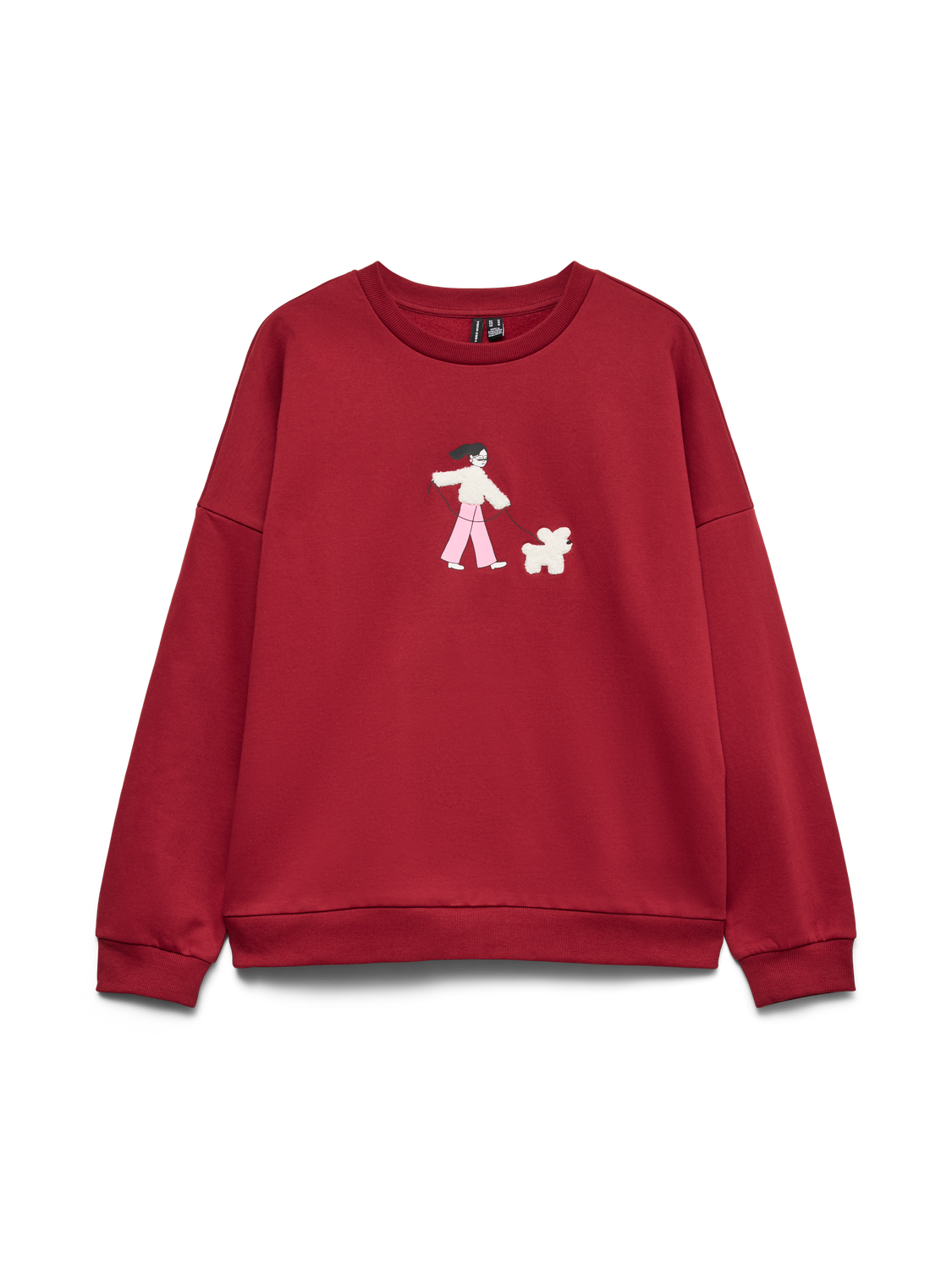 Vero Moda Sweatshirt »VMAMANDA BEA LS SWEAT BOX JRS«, Baumwollmischung, regular fit
