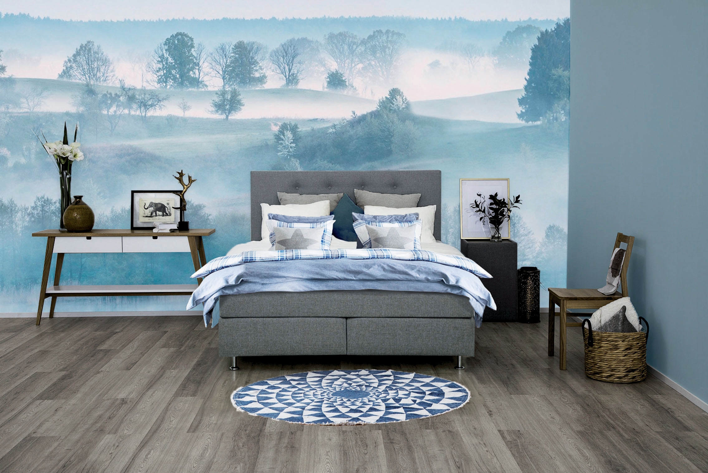 Home affaire Boxspringbett »Nordica« inkl. Topper,  auch in Überlänge 200/220 cm