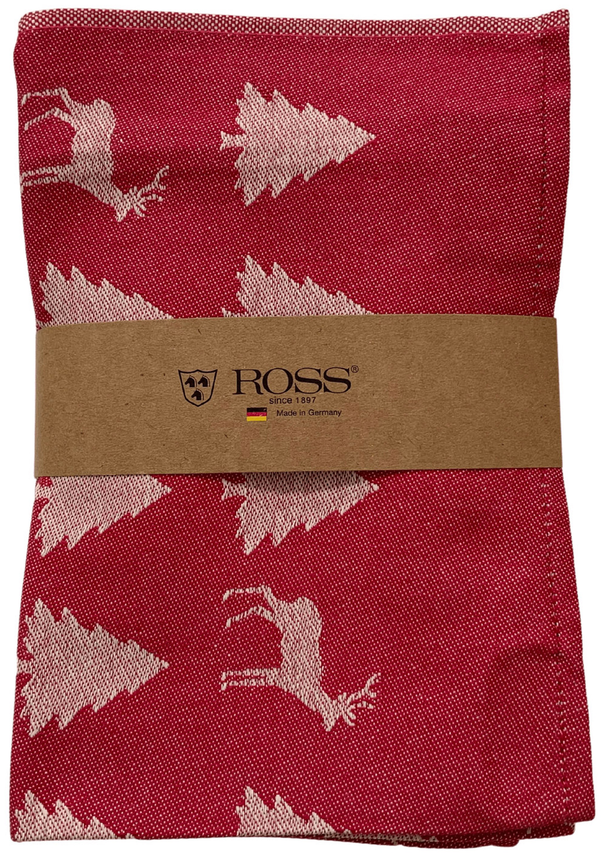ROSS Geschirrtuch »Weihnachten«, (Set, 3 tlg., 2x Geschirrtücher
