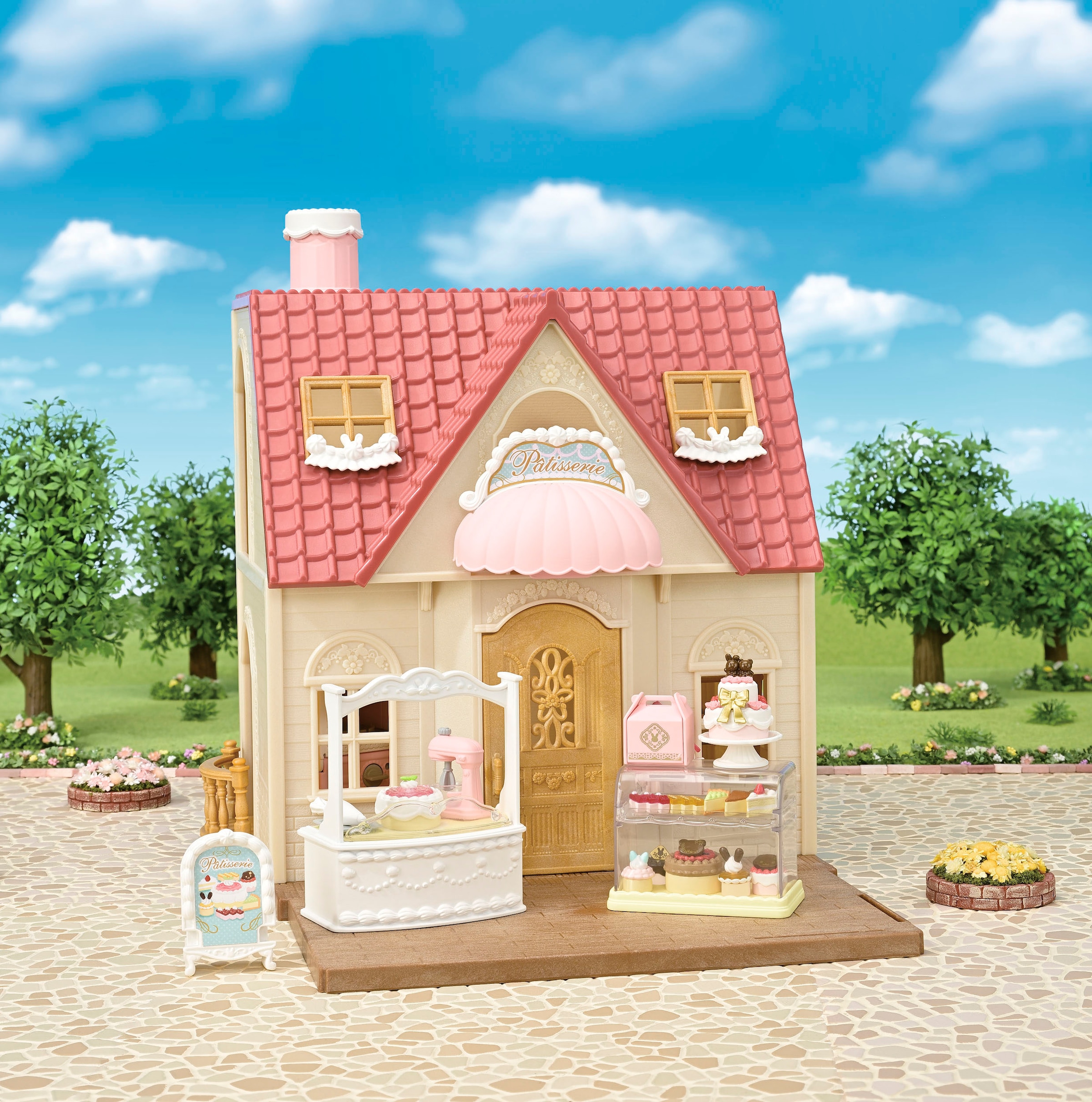 Sylvanian Families Spielwelt »Dorfkonditorei für Starter Haus (5807)«
