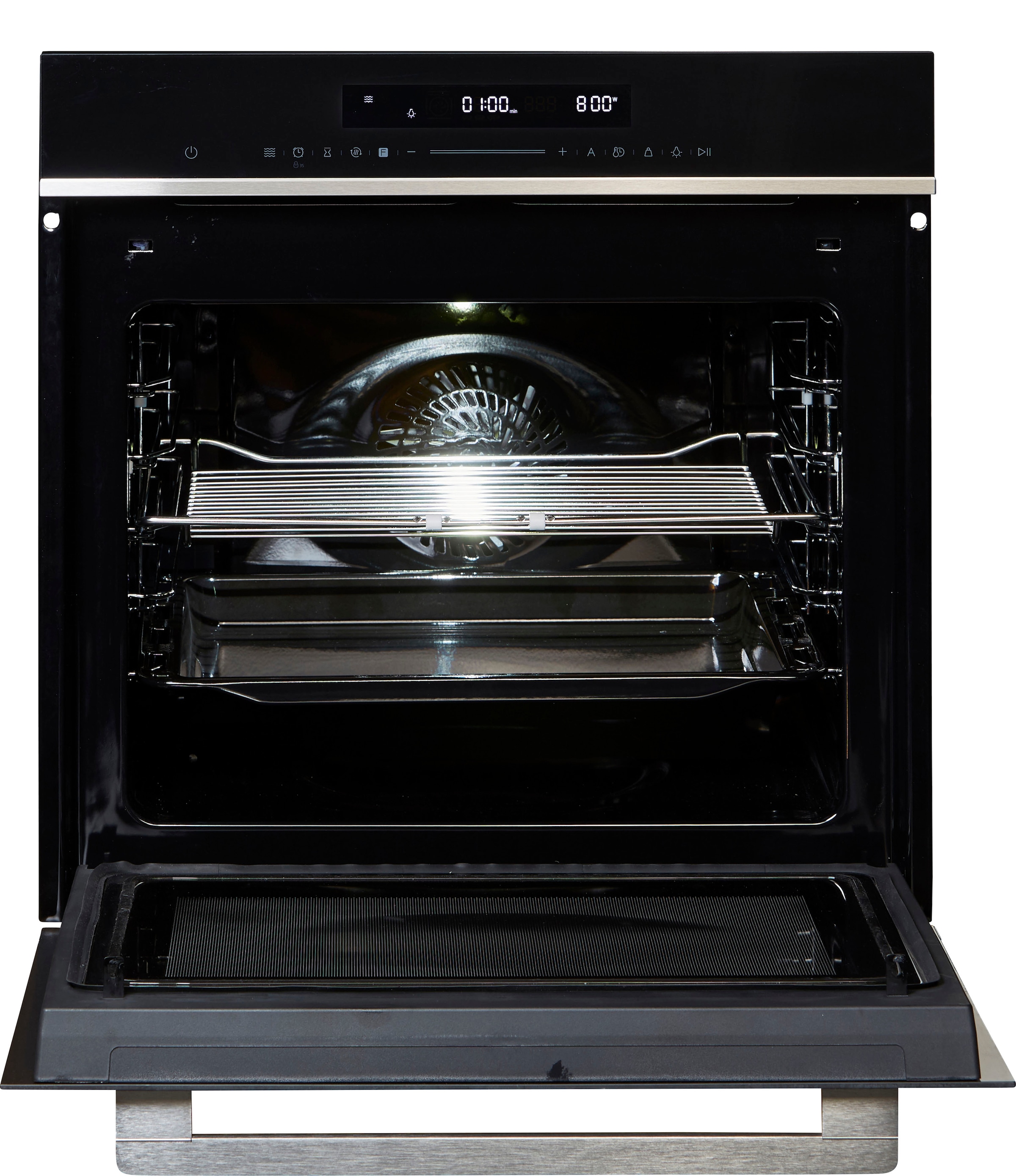 Hanseatic Backofen mit Mikrowelle  »7NF30T0-E111E«, Praktische Mikrowellen-Funktion: Für schnelles Aufwärmen