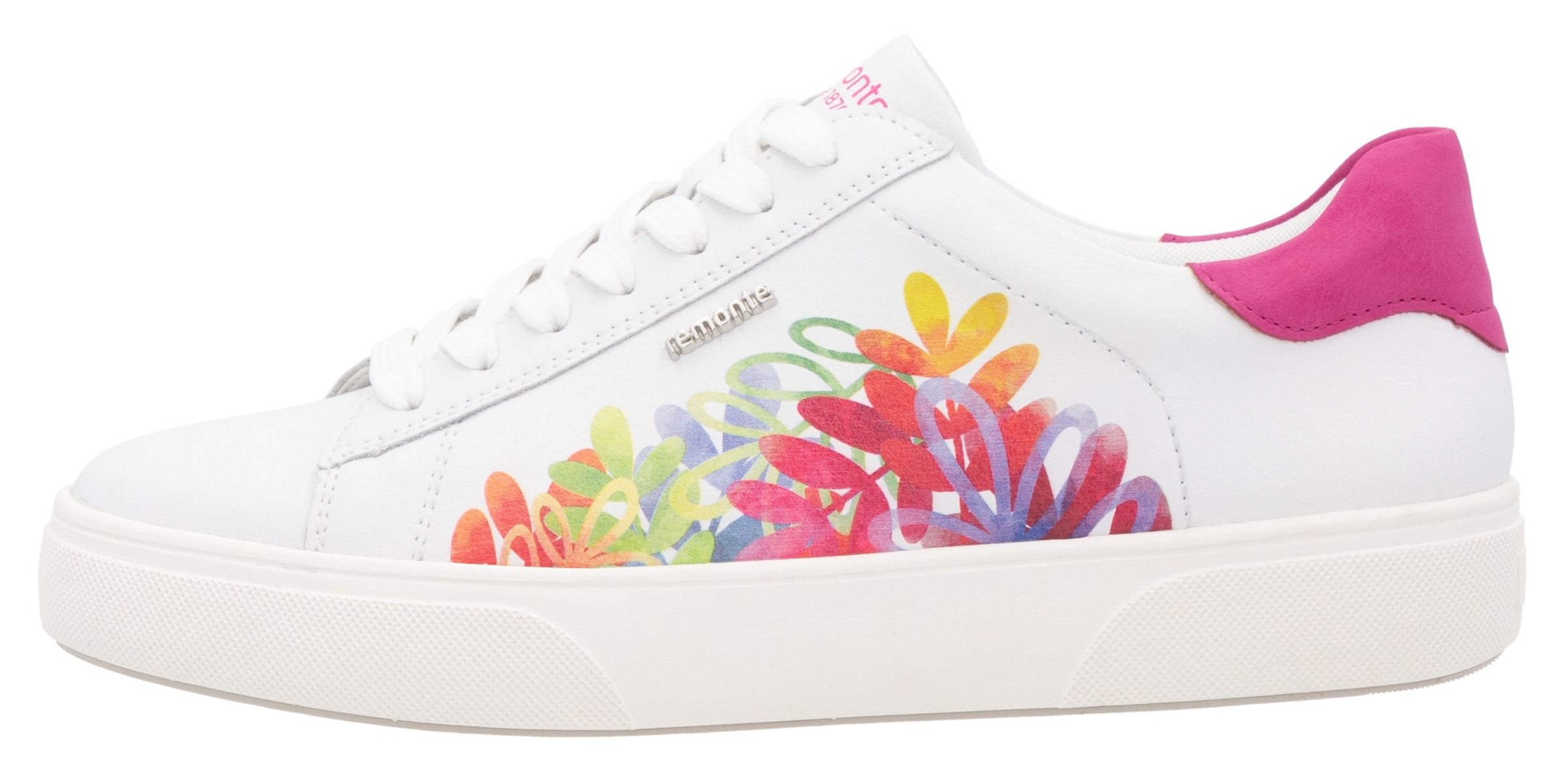 Remonte Plateausneaker, Schnürschuh, Freizeitschuh, Halbschuh mit Kontrastbesatz