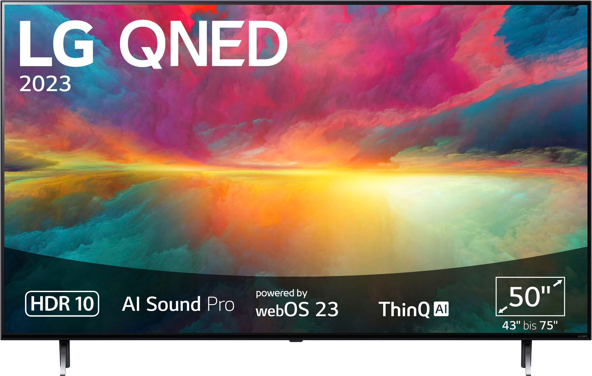 QNED-Fernseher »50QNED756RA.AEUD«, 127 cm/50 Zoll, 4K Ultra HD, Smart-TV, QNED,α5 Gen6...