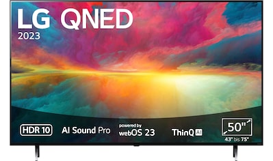 QNED-Fernseher »50QNED756RA.AEUD«, 127 cm/50 Zoll, 4K Ultra HD, Smart-TV