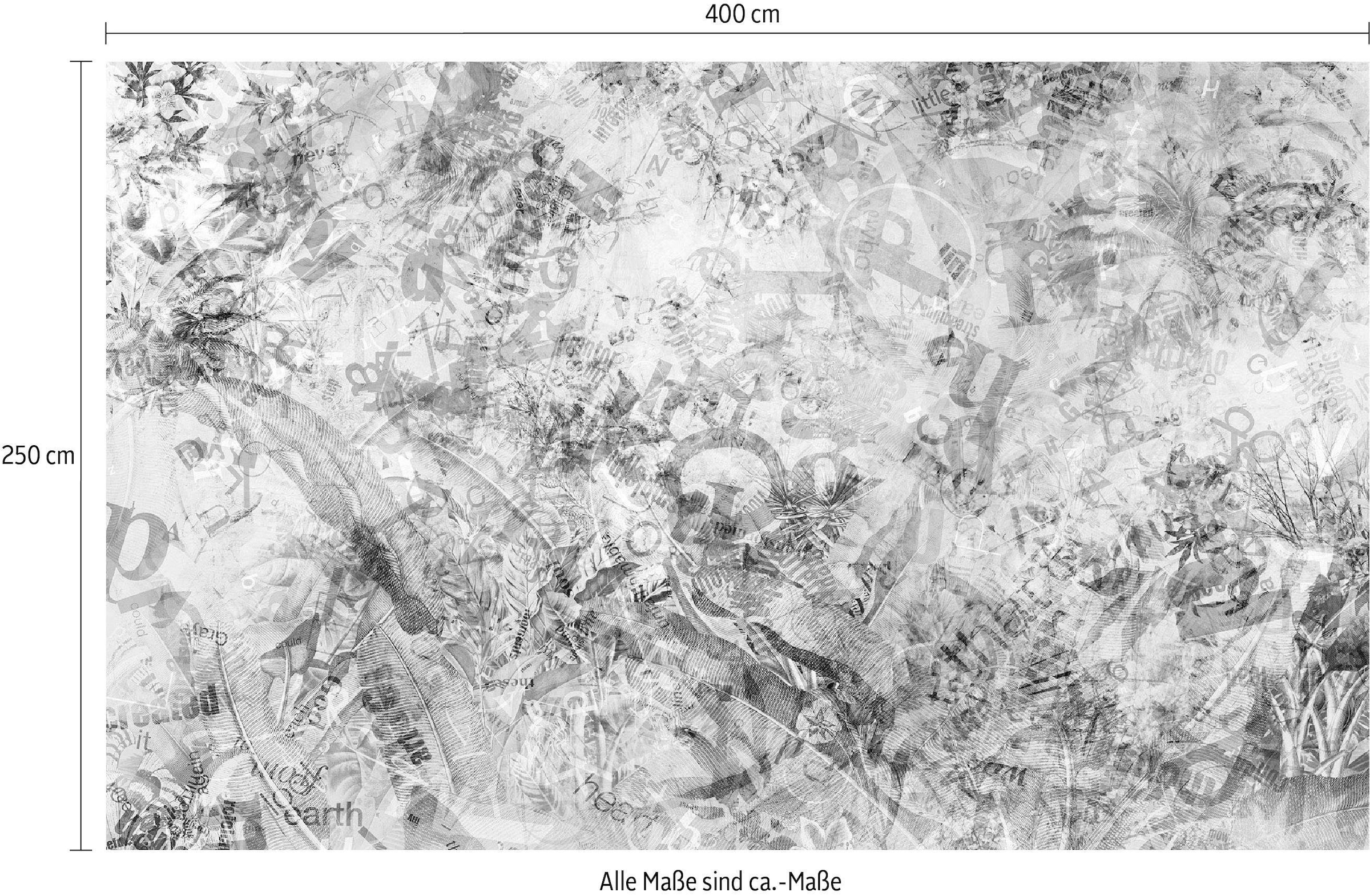 Komar Vliestapete »Digitaldruck Vlies - Stories - Größe 400 x 250 cm«, bedruckt, Wohnzimmer, Schlafzimmer