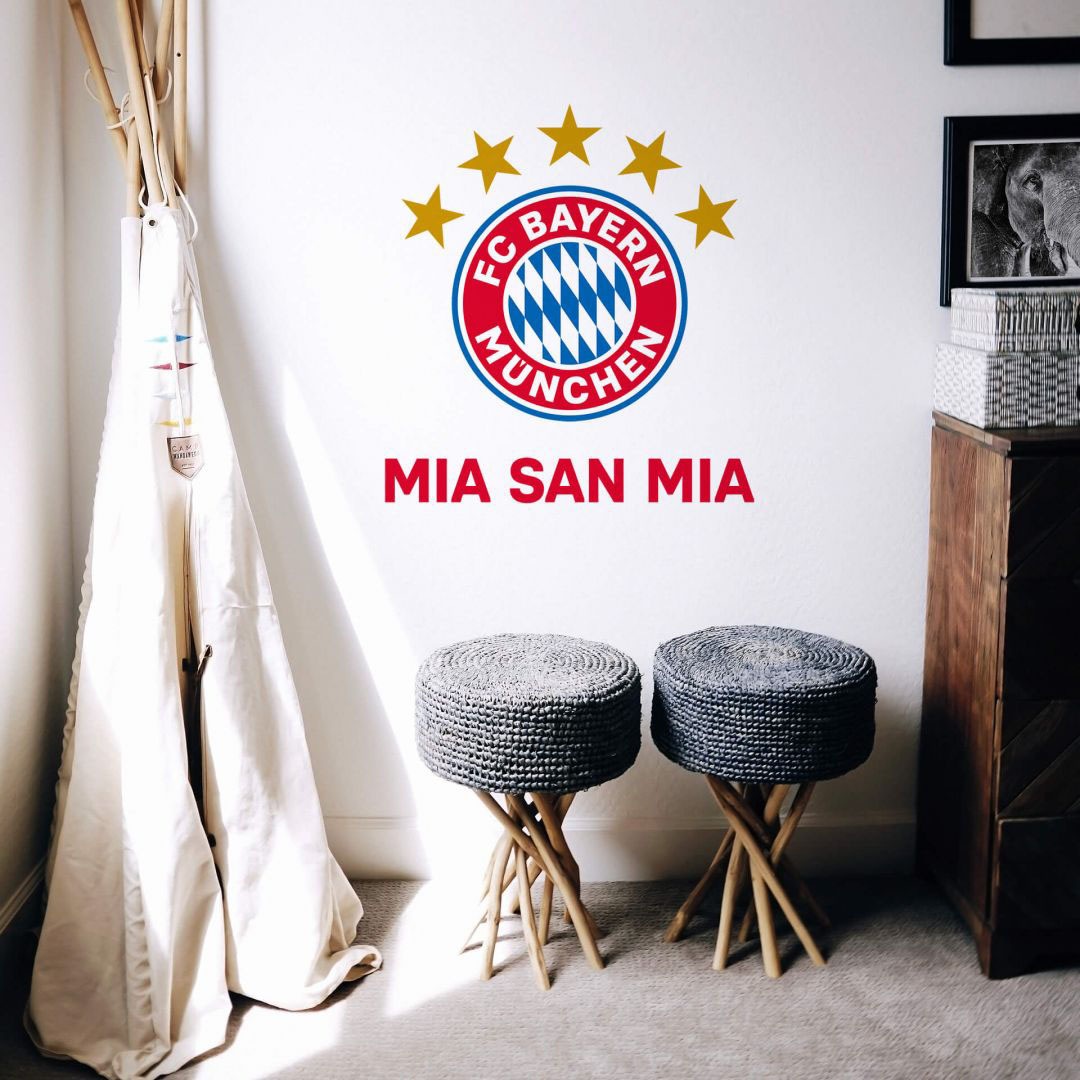 Wall-Art Wandtattoo (1 Mia«, Raten St.) bestellen San Mia »FC Bayern München auf