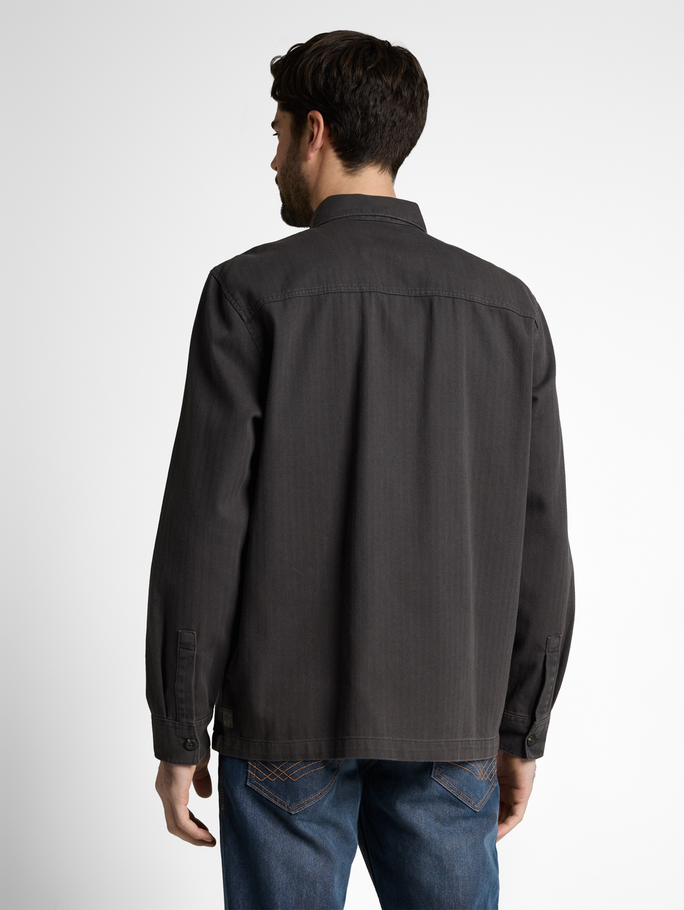 TOM TAILOR Langarmhemd mit Brust Taschen