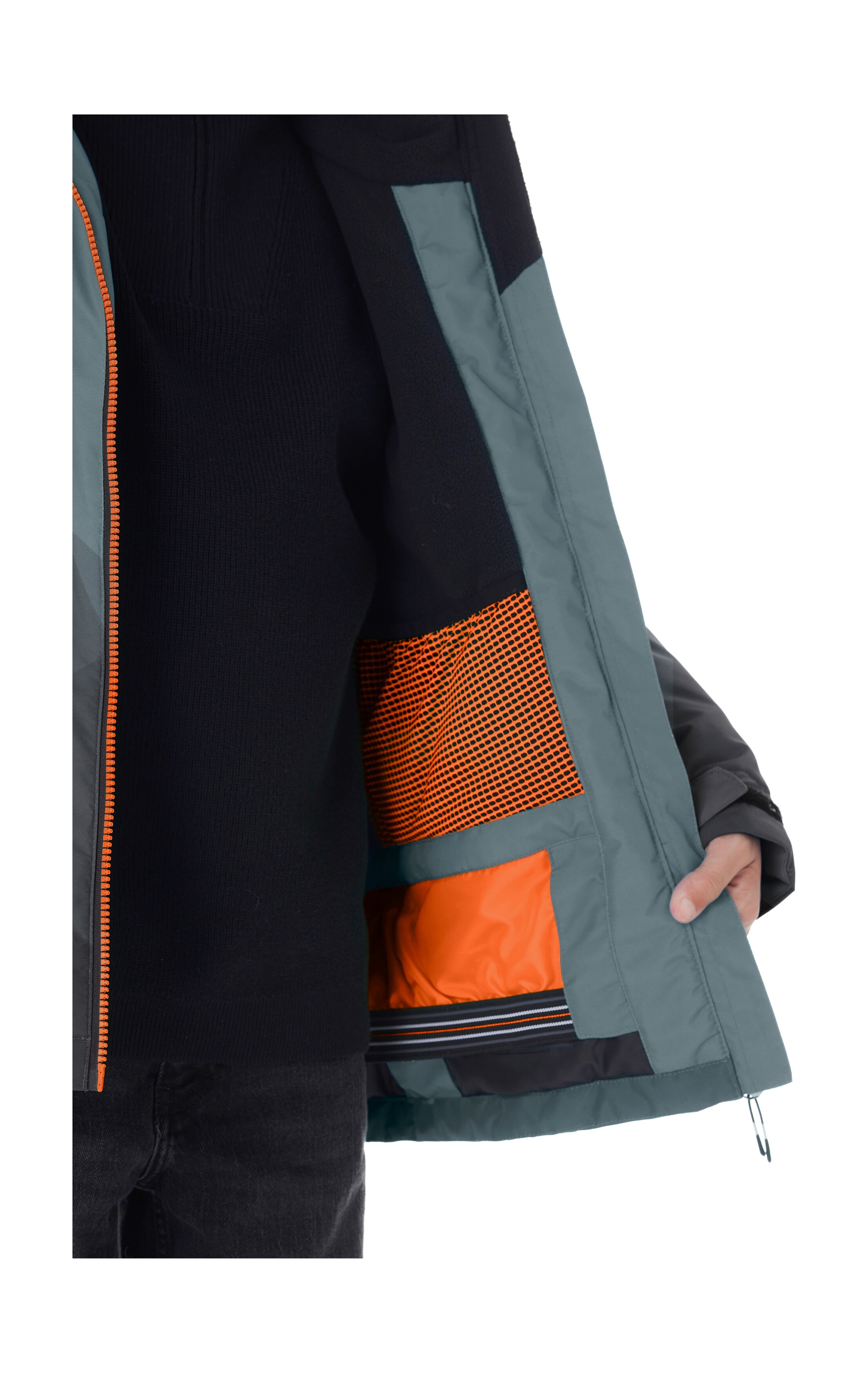 Killtec Skijacke »KSW 383 BYS SKI JCKT« Wasser- und winddichte Skijacke mit verstellbarer Kapuze