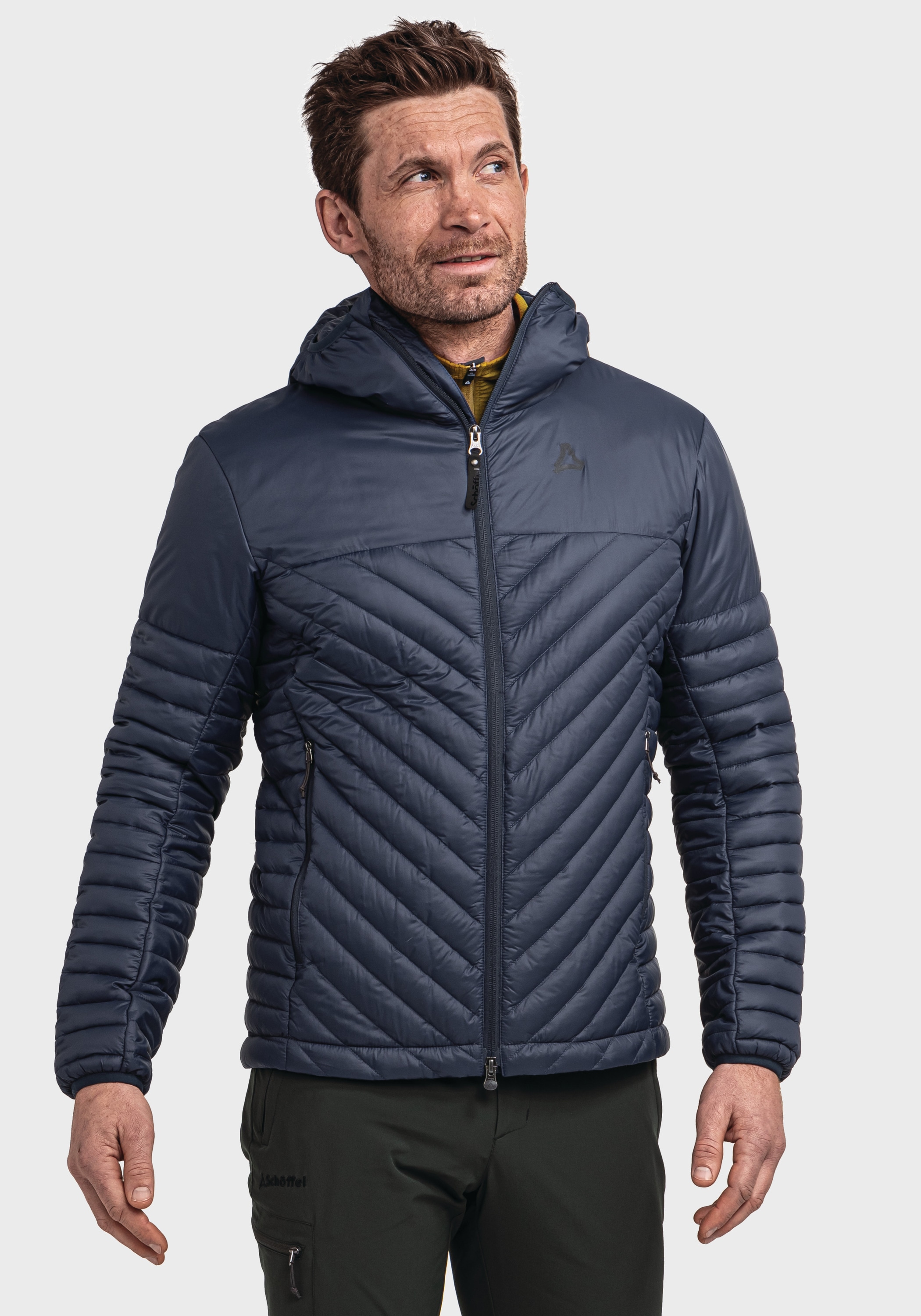 Schöffel Funktionsjacke »Hiking Down Jacket Style Cascata MNS«, mit Kapuze