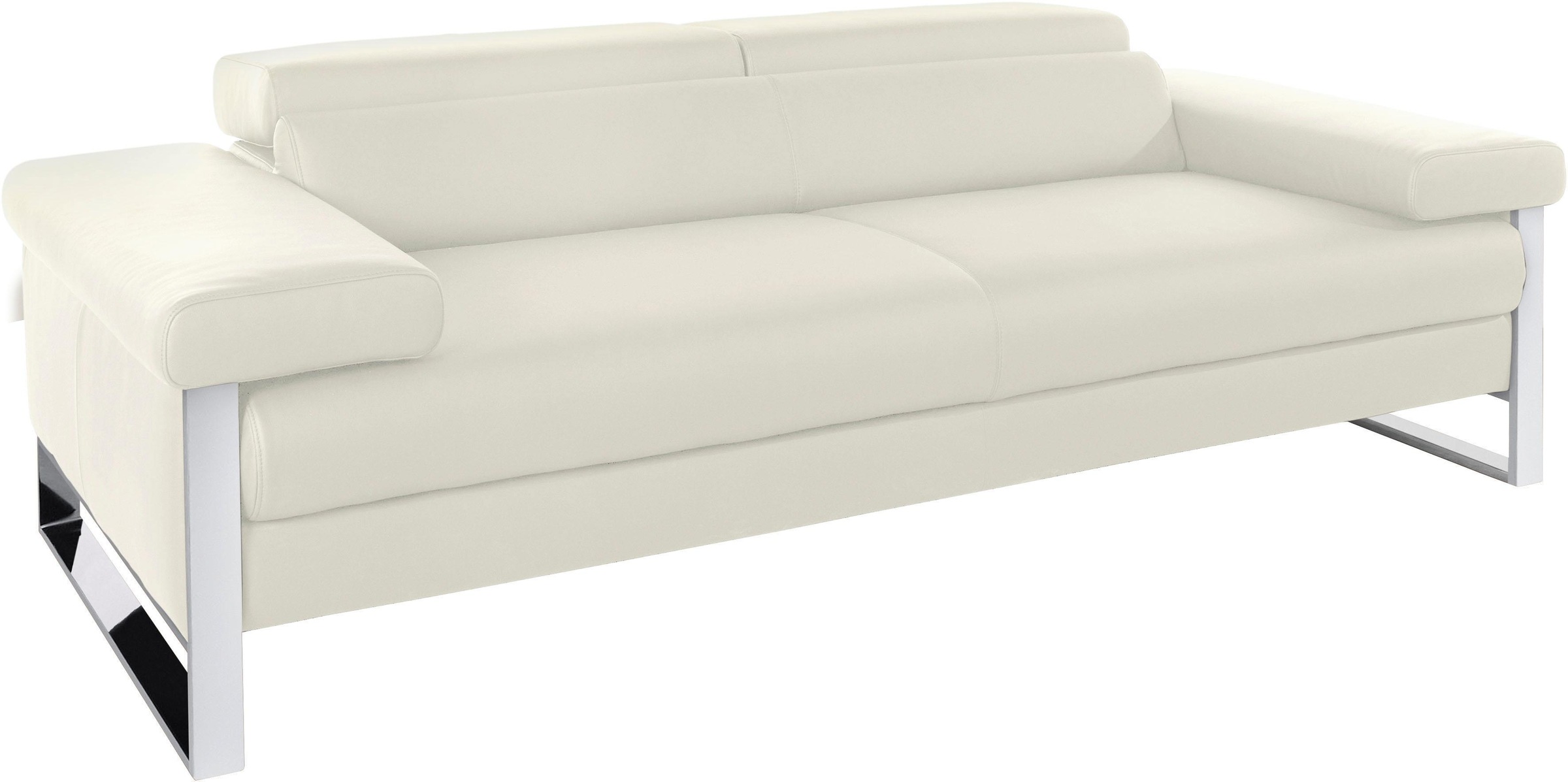 W.SCHILLIG 2-Sitzer »finn«, German Design Award 2016, Fußgestell Chrom glänzend, Breite 230 cm